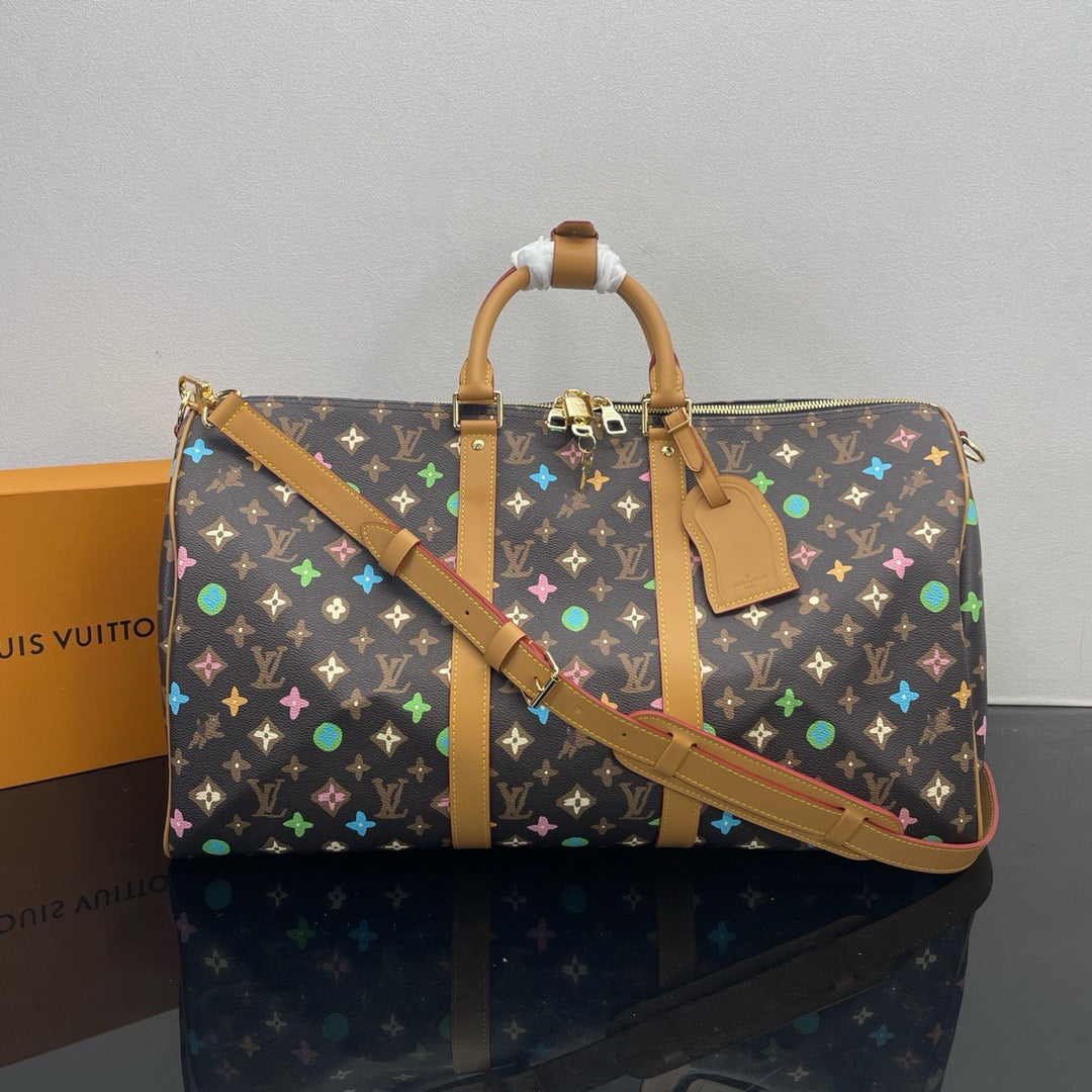 LOUIS VUITTON keepall 50 Travel bag/top quality