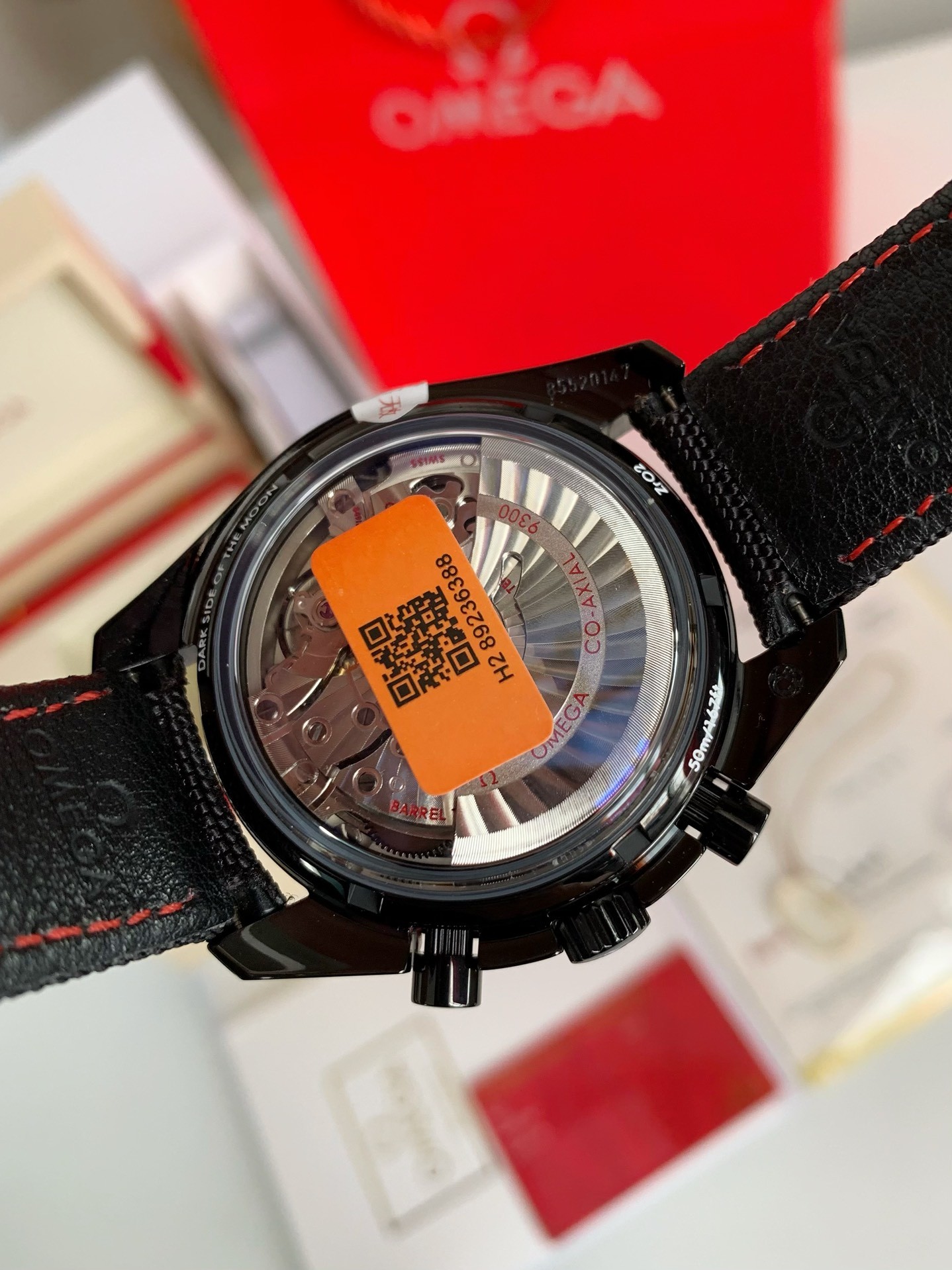 【#3840】Omega Speedmaster SeriesDark Side of the Moon, 50m waterproof watch, 44.25mm