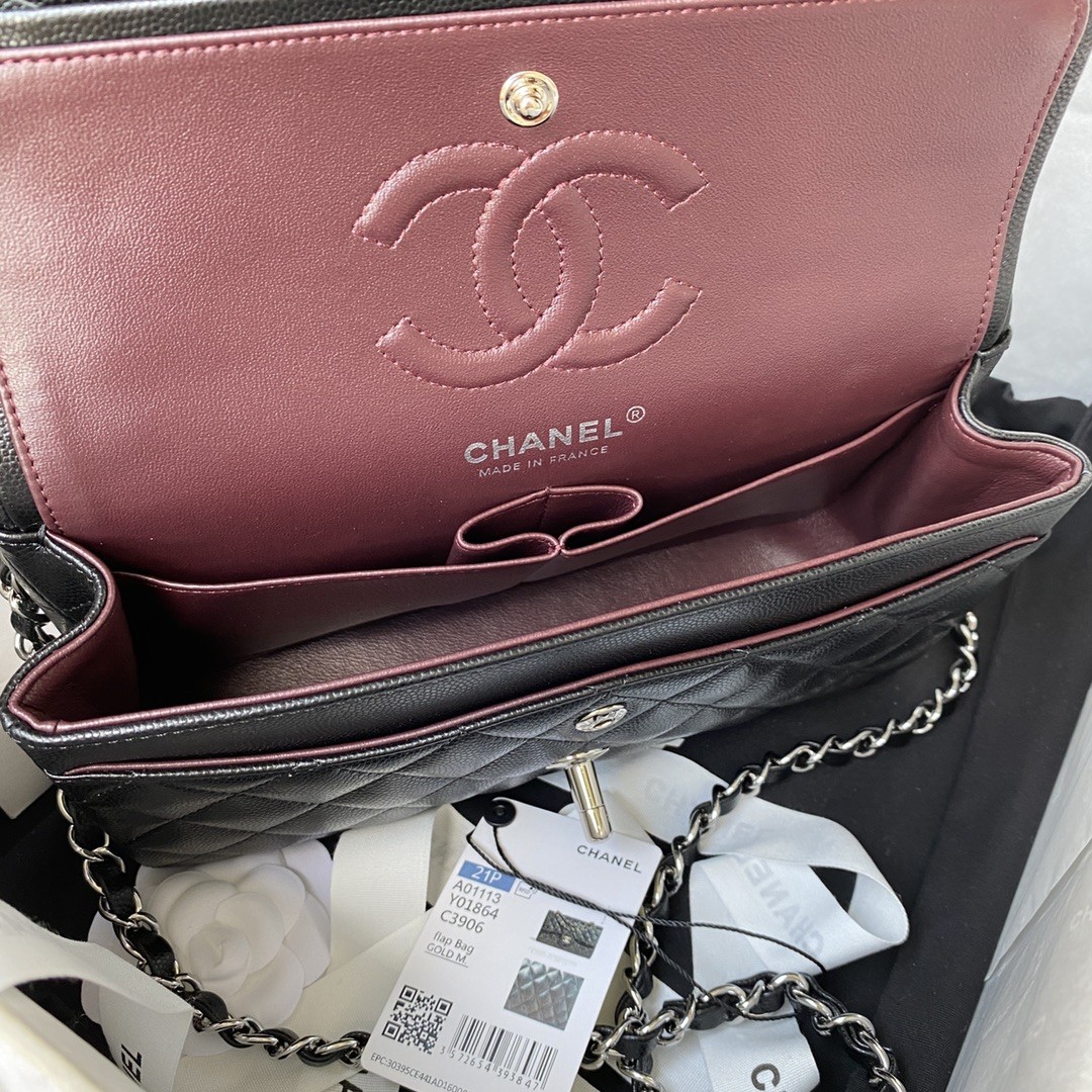 Chanel Classic Flap Bag A01113, Top Quality, Medium