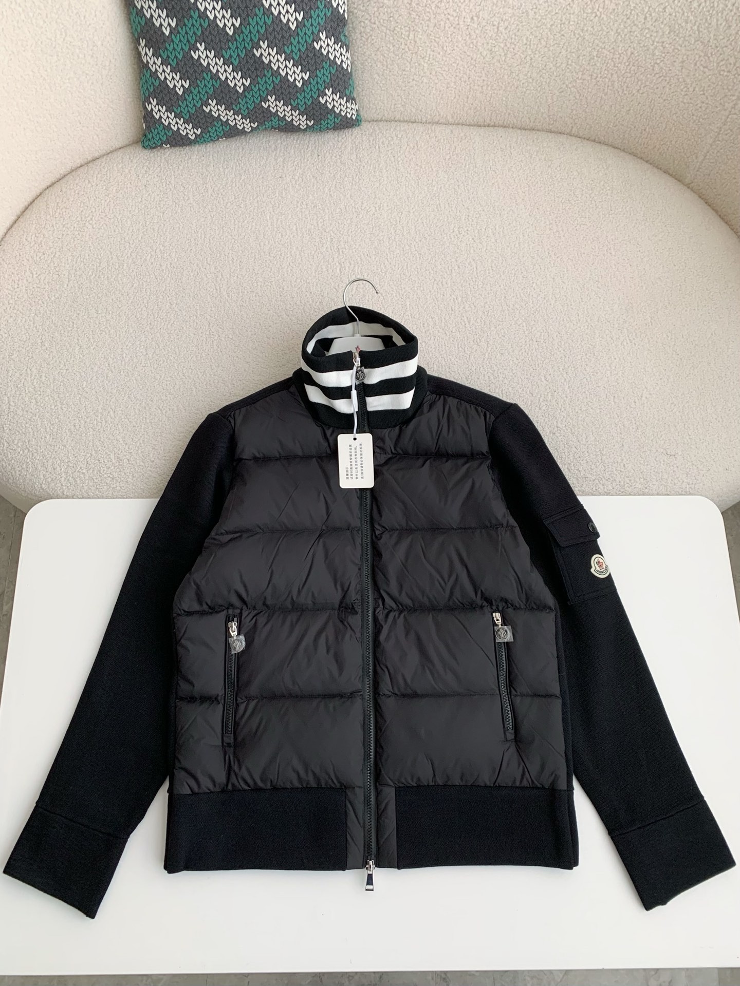【#3732】Moncler SS23 Long sleeve jacket with high neck