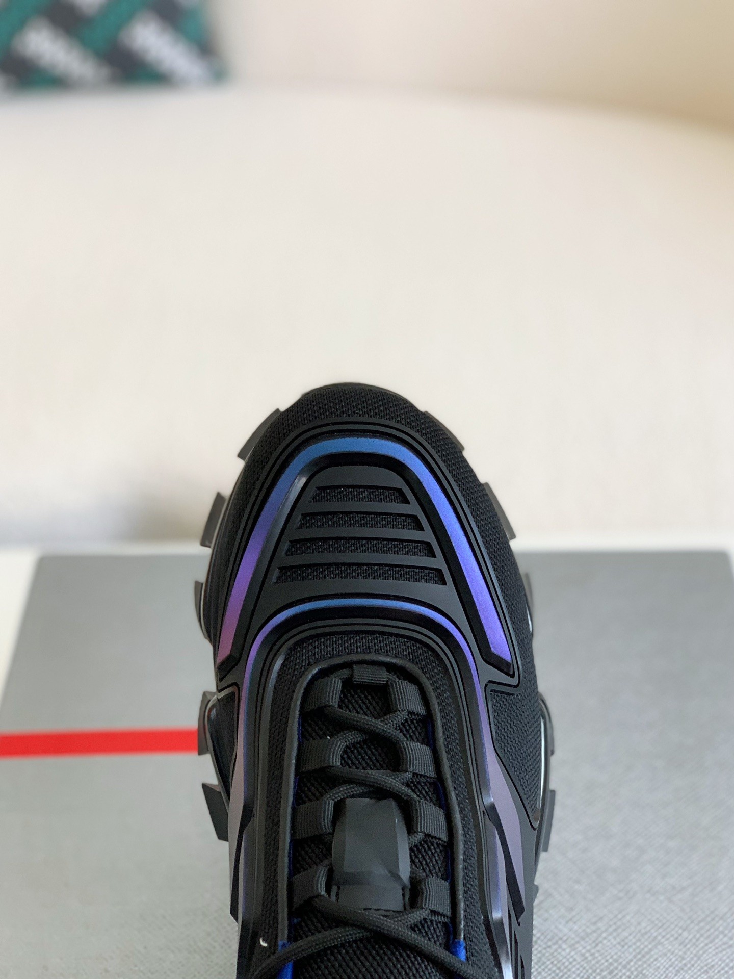 【#1401】 Prada Cloudbus Thunder technology fabric sneakers