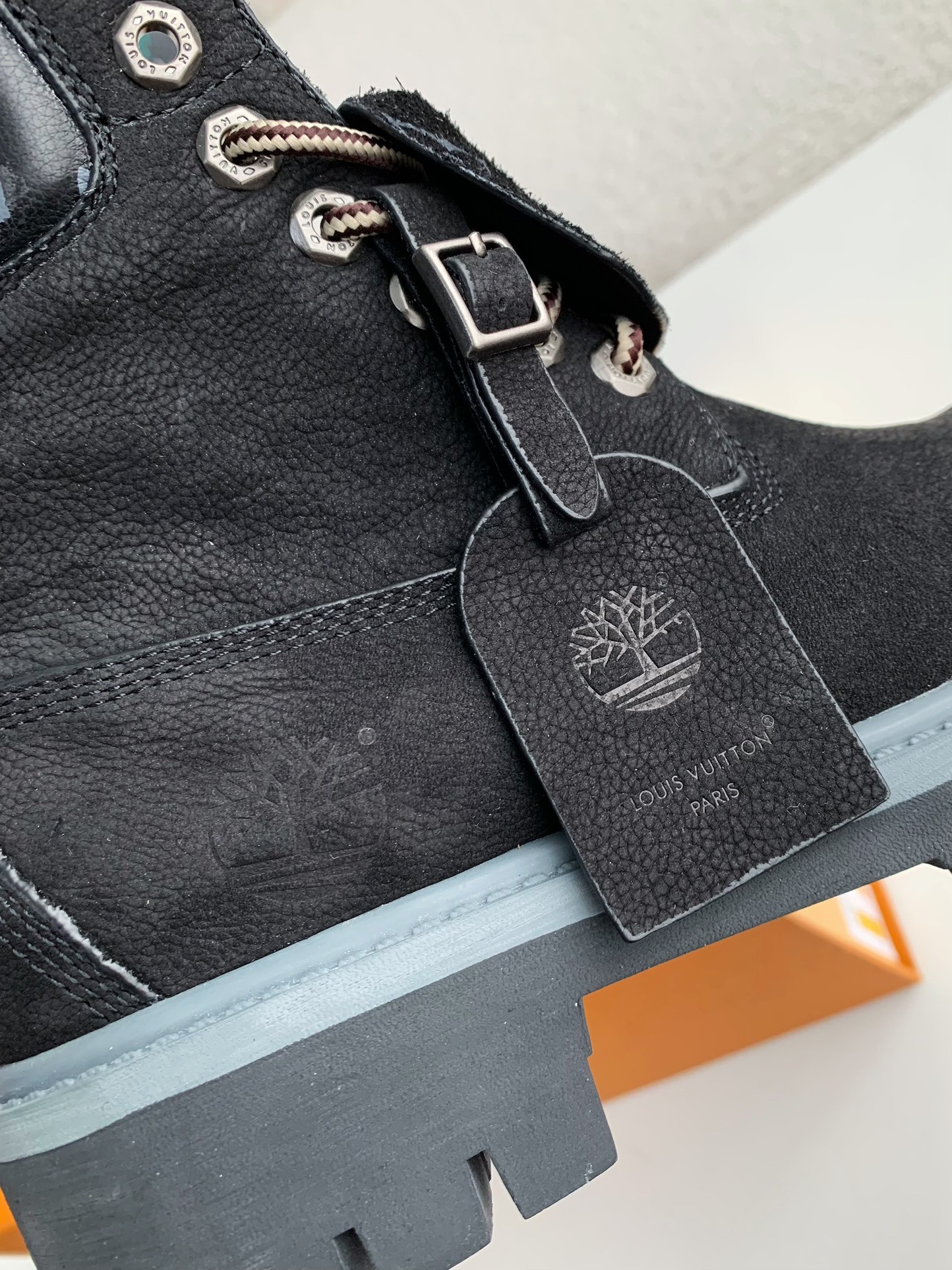 louis vuitton & timberland Martin boot