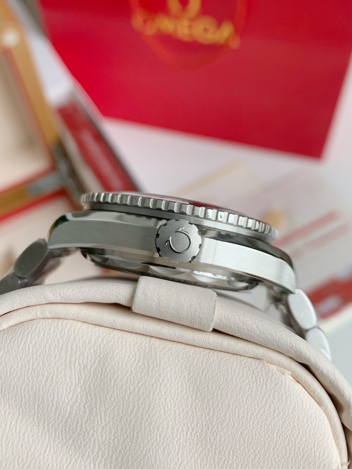 【#3639】Omega Seahorse Series Ocean Cosmos Cup 600-meter dive wristwatch,43.5mm