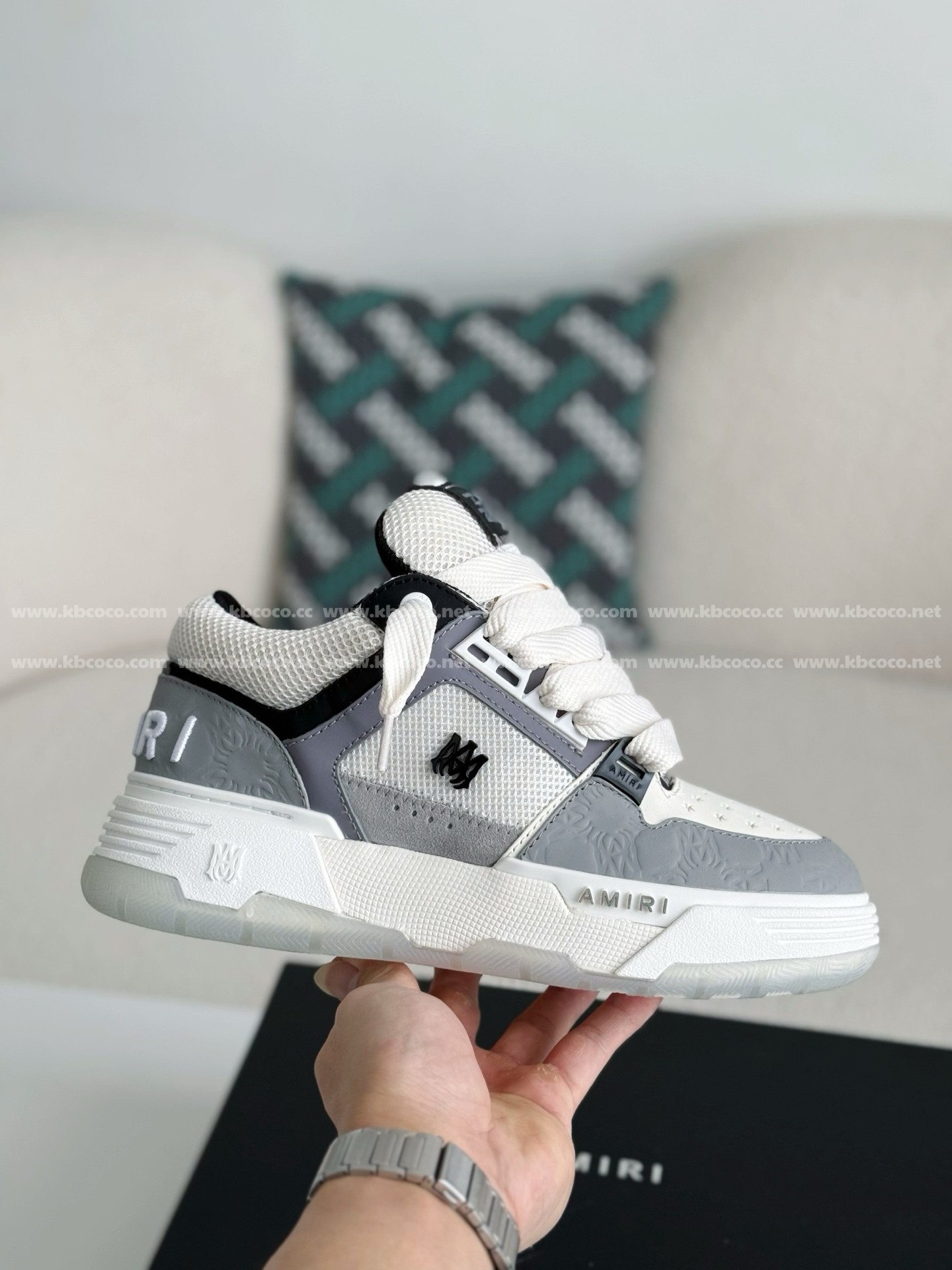 【#5072】Amiri MA-1 low top sneakers