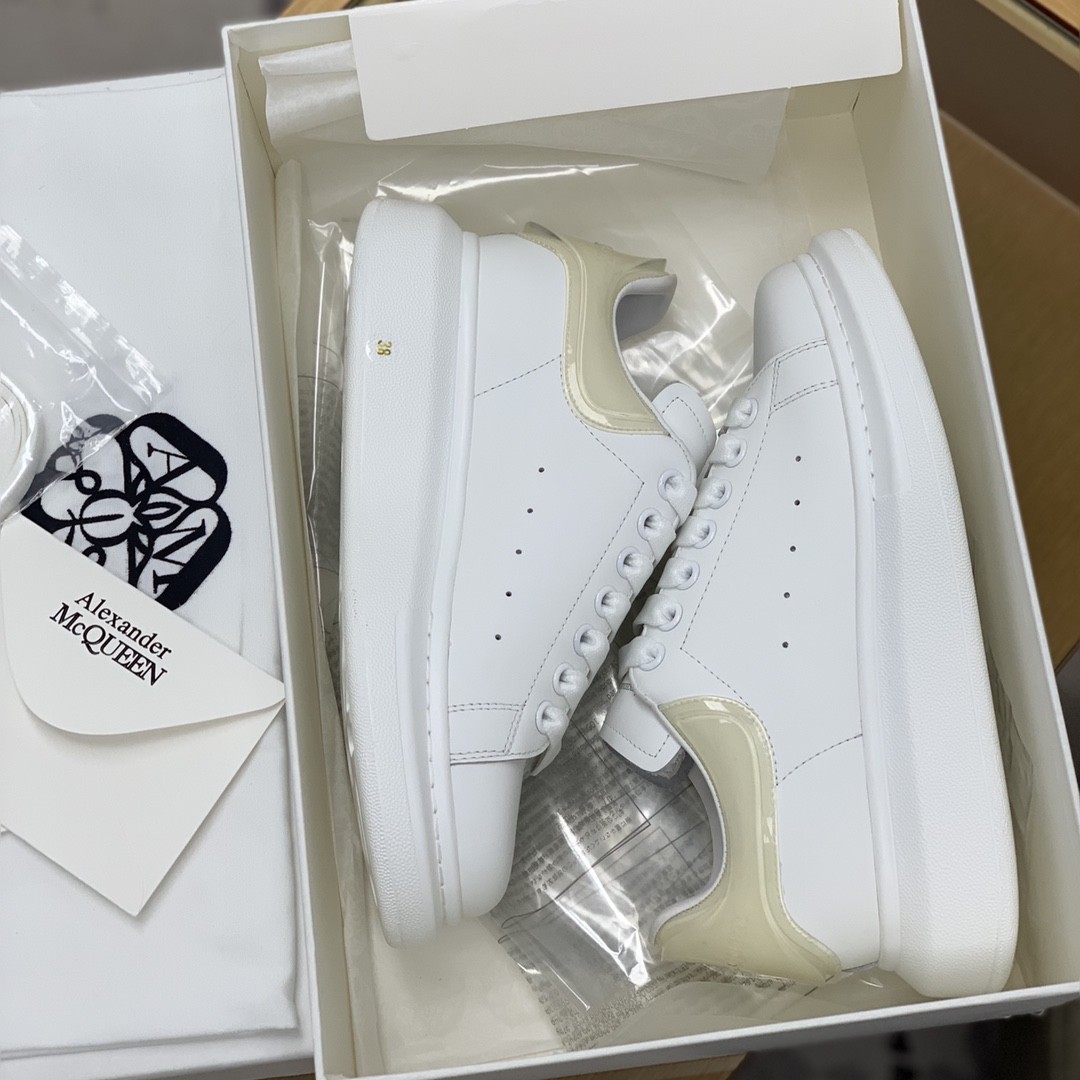 Alexander McQueen MQ Jelly apricot Tail Sneakers