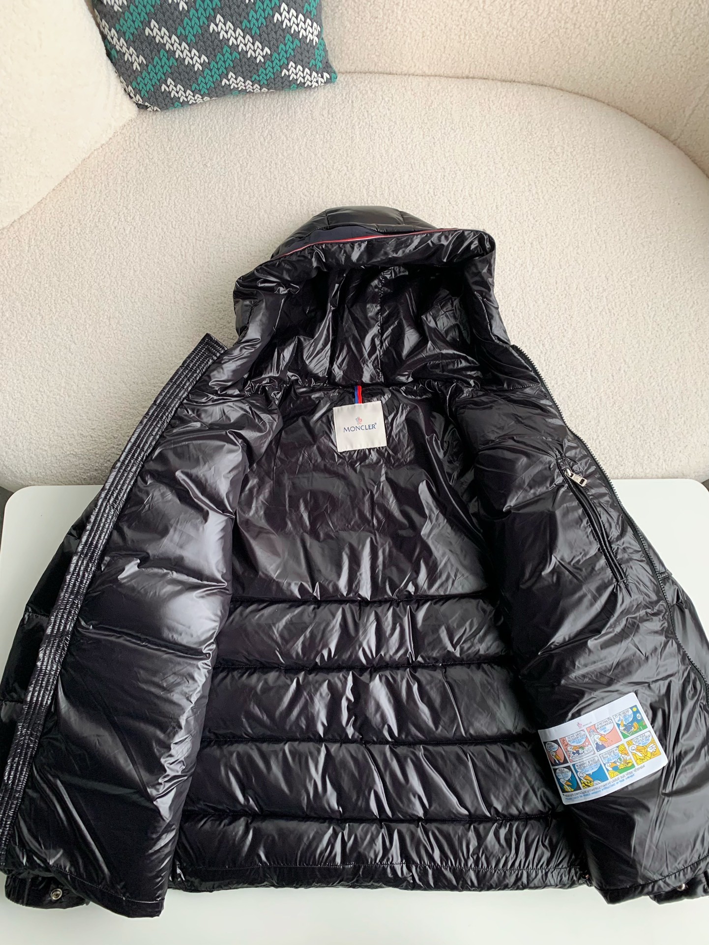 【#2094】Moncler Short men's down jacket