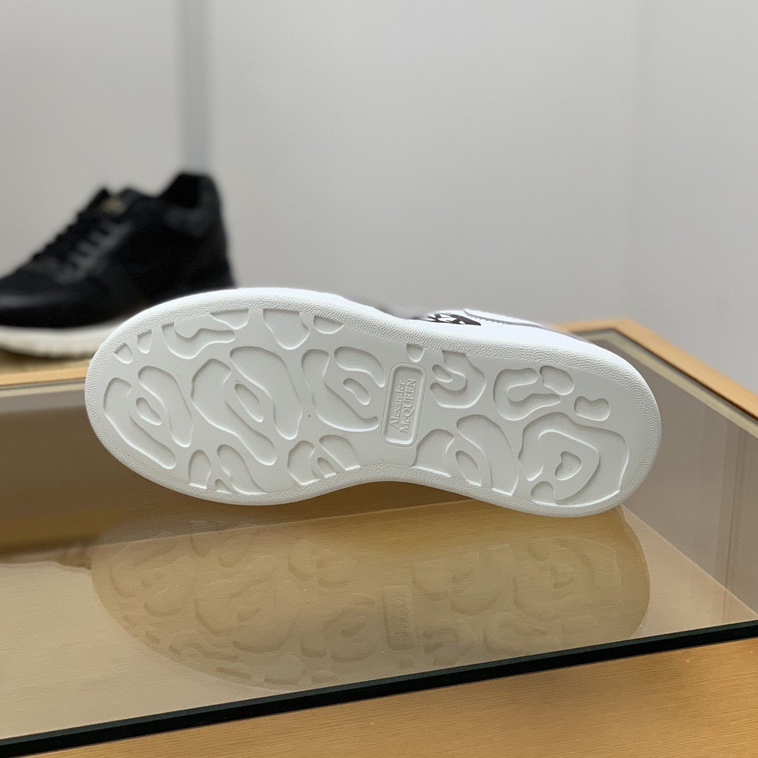 Alexander McQueen MO 3D white bloom Sneakers