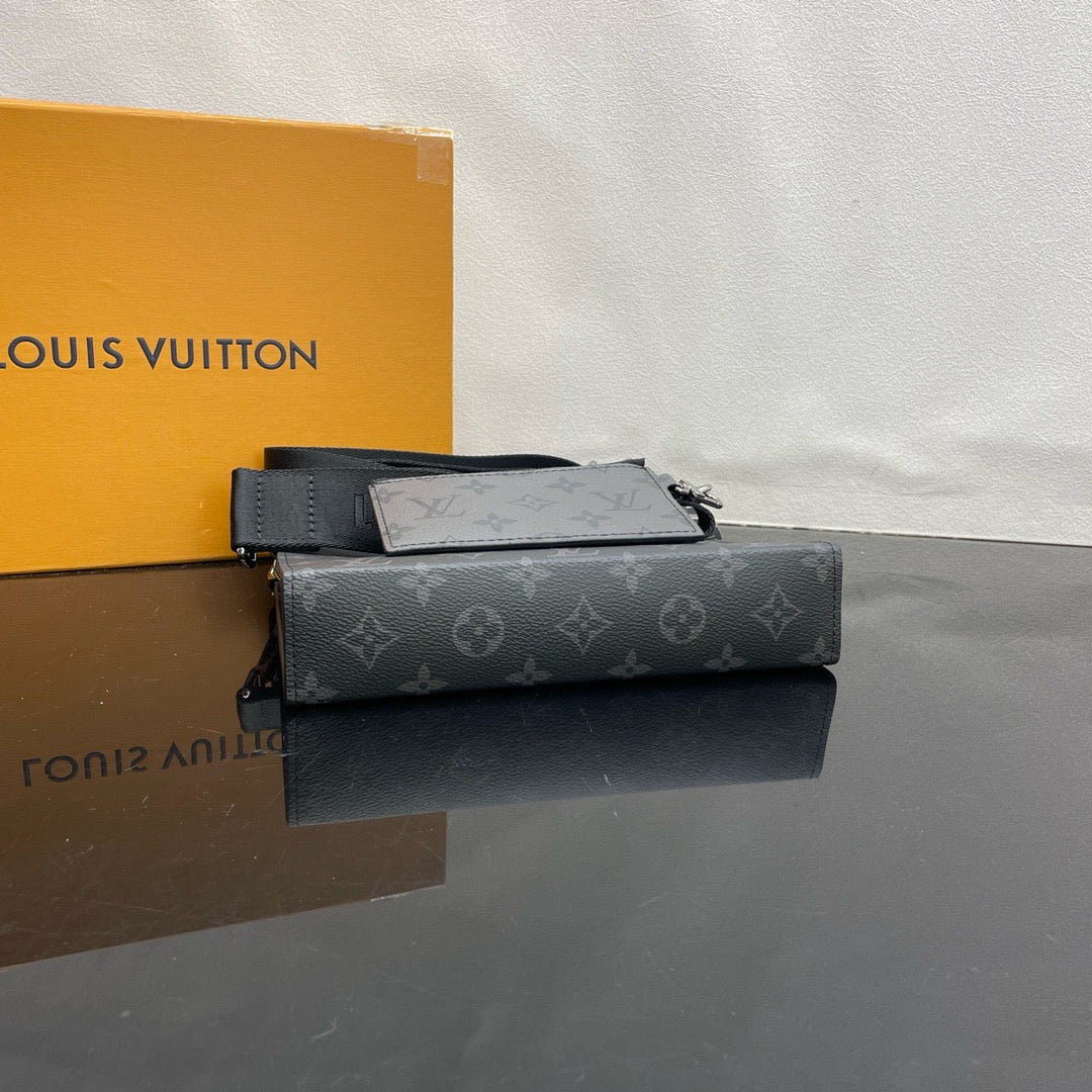 LOUIS VUITTON Gaston Crossbody bag/top quality M81124