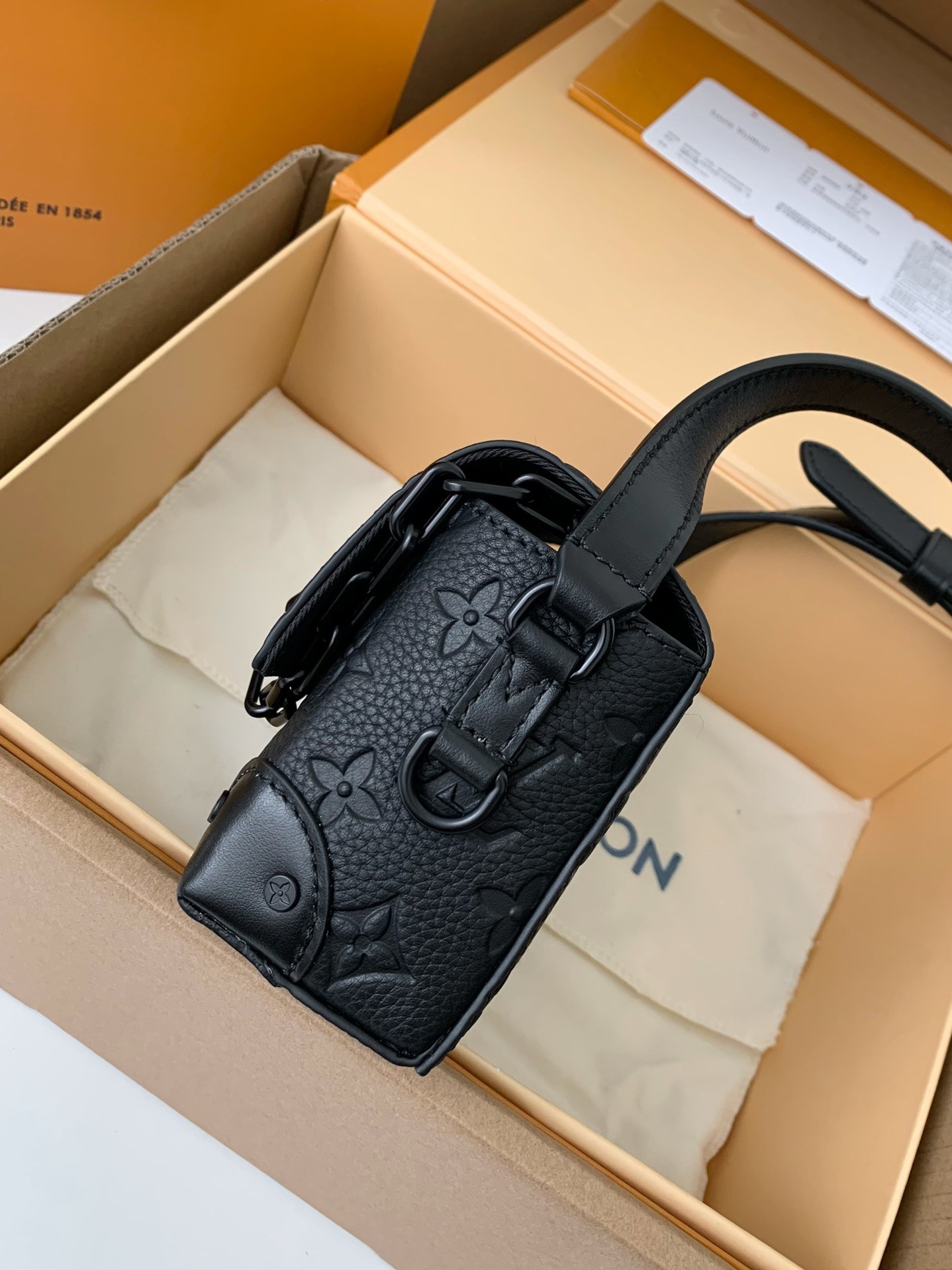 Louis Vuitton STEAMER Mini Men's Handbag M81746, Top Quality