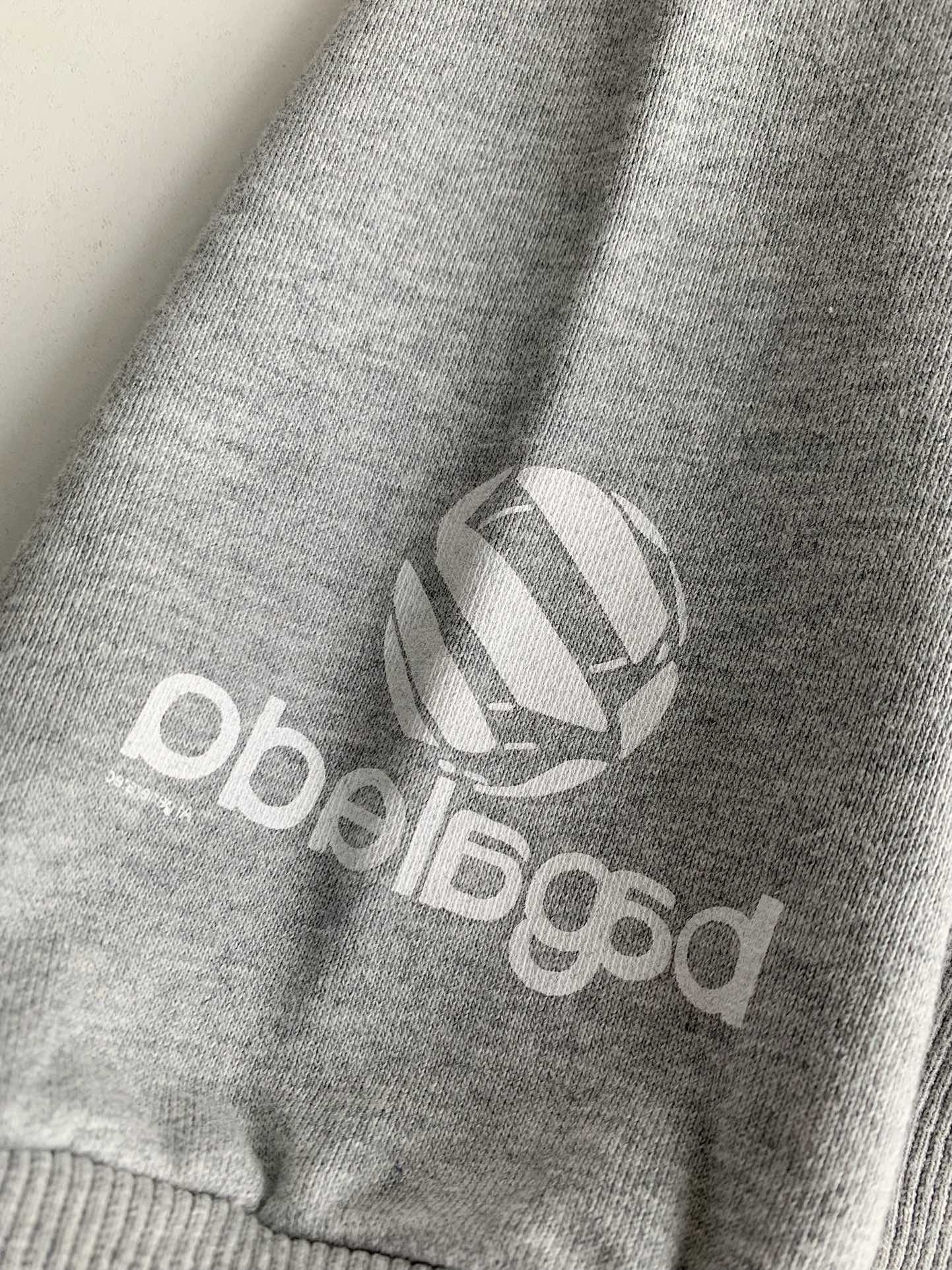 Balenciaga logo print sports hooded sweatshirt