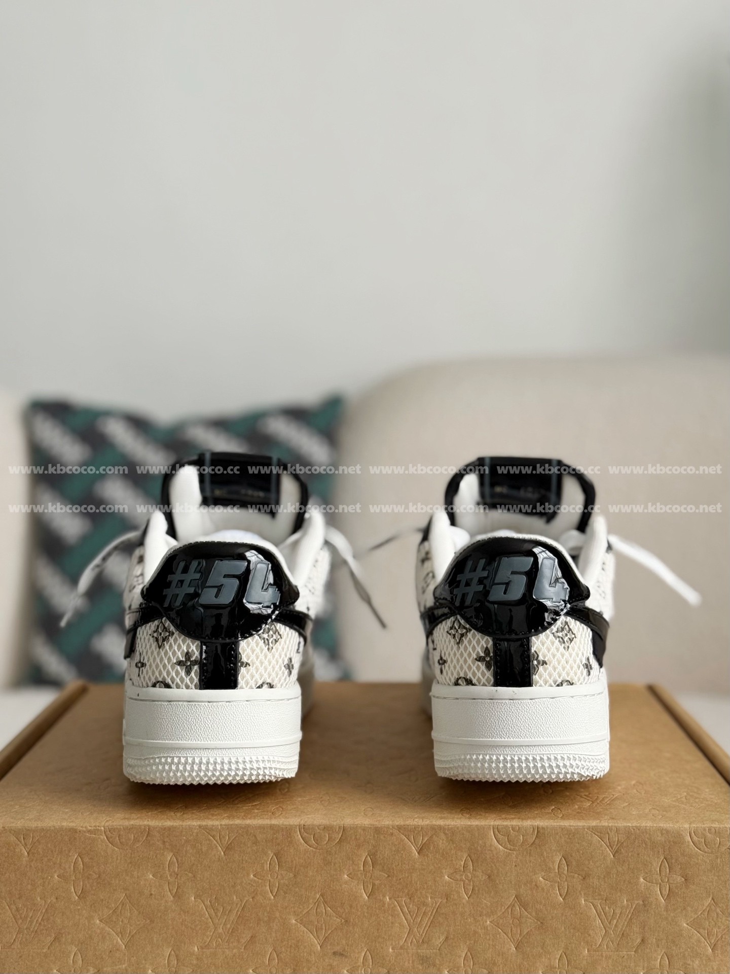 【#5419】 Louis Vuitton x Nike Air Force1 Sneakers