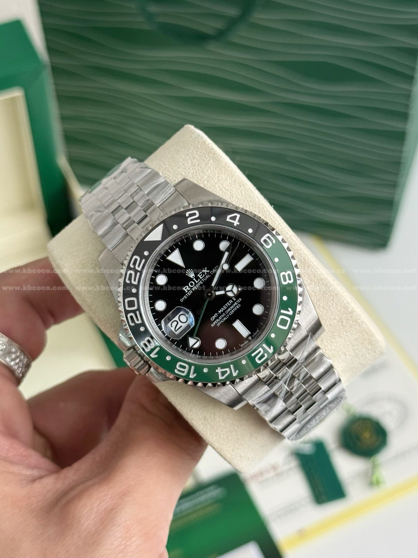 【#5876】Rolex Prime Greenwich SpriteRing Men's wristwatches 40mm