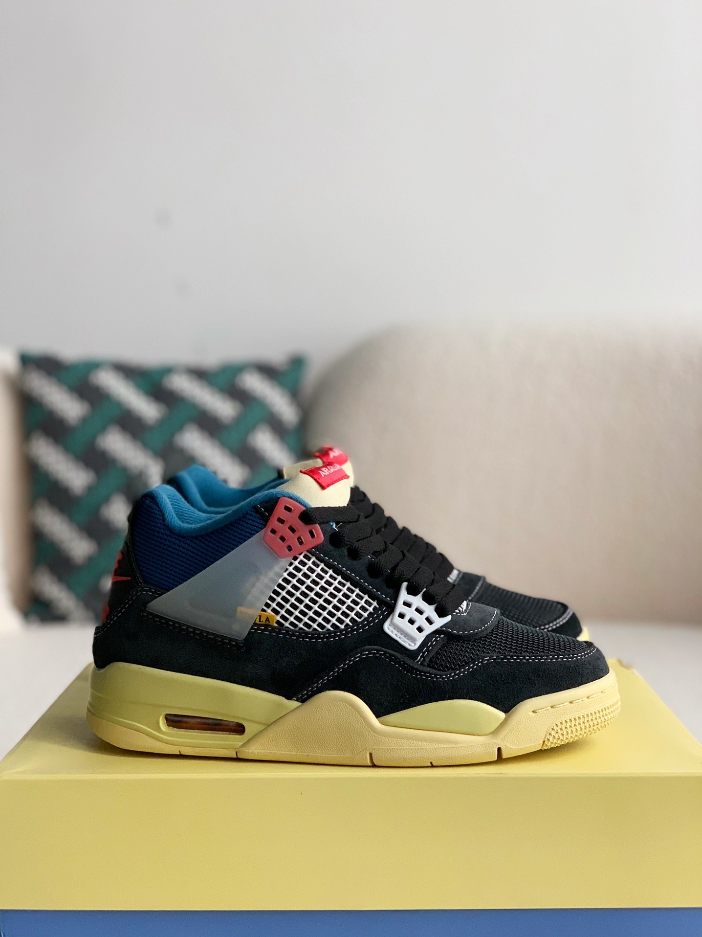 Union LA X Jordan 4 Aj4 Sneakers Retr