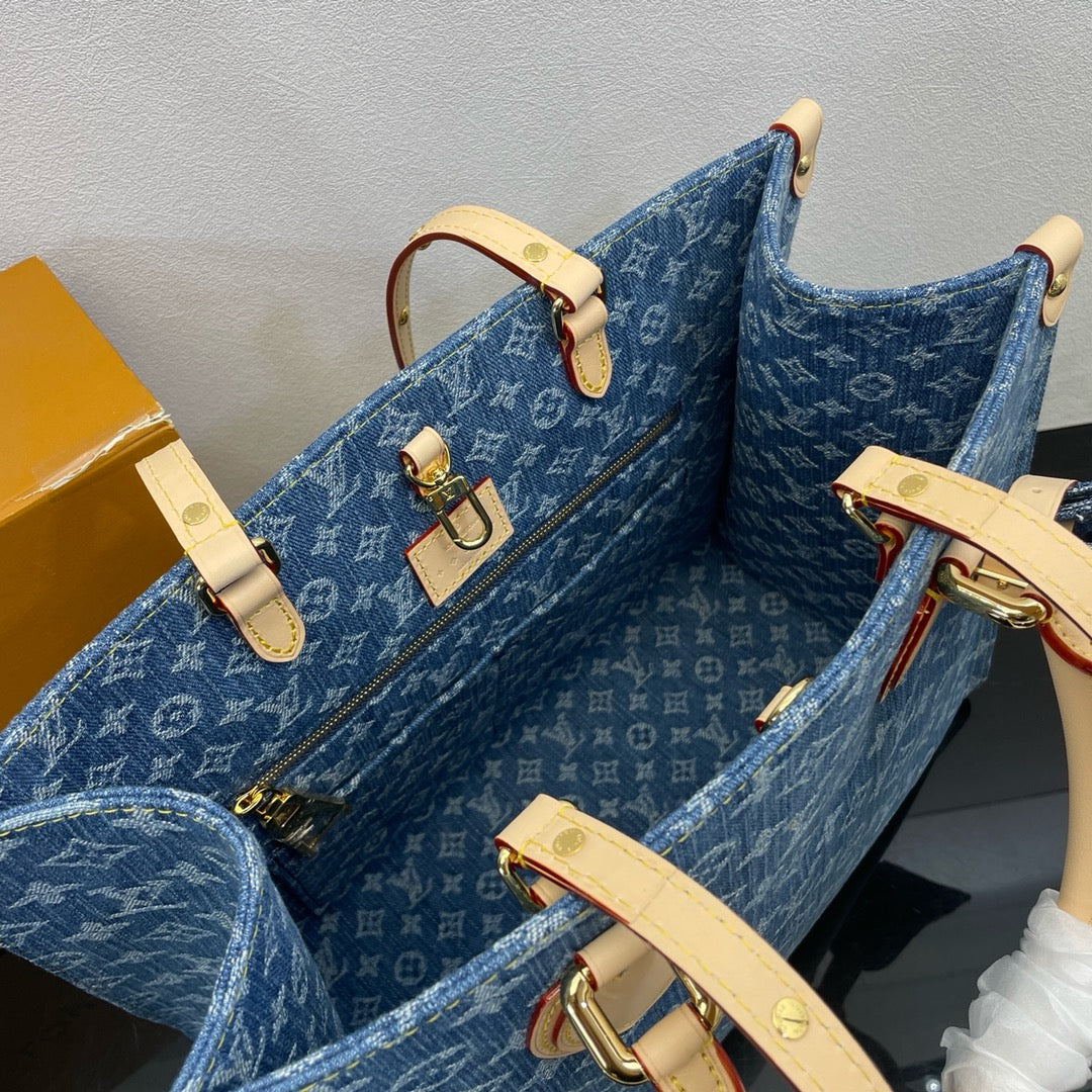 LOUIS VUITTON ONTHEGO MM Tote/Top Quality M46871