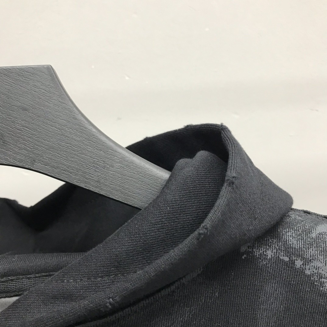 Balenciaga Paris tower mud dyed hoodi