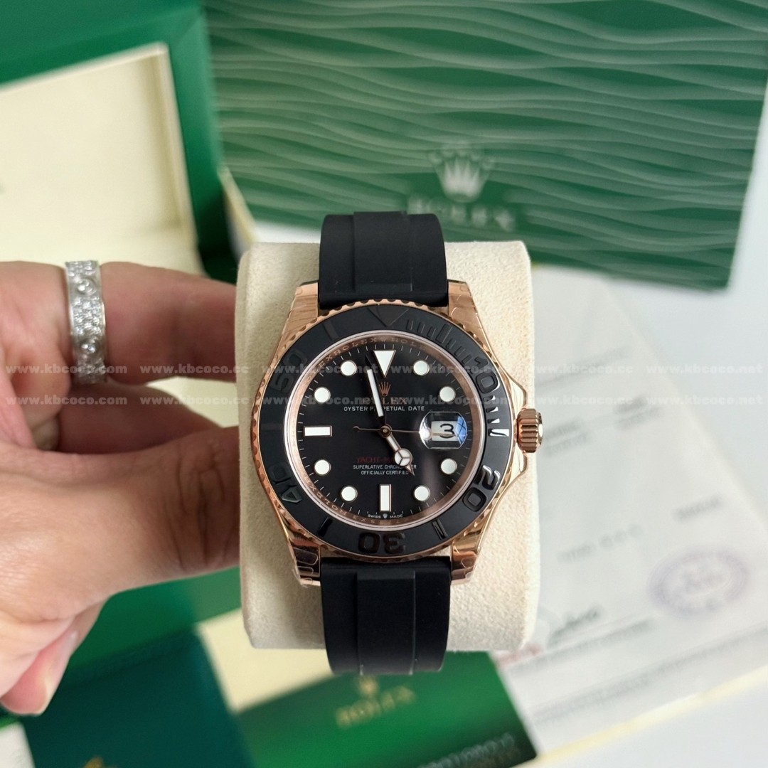 【#5878】Rolex Yachting Celebrity RoseGold Men's Wristwatch Series, 42mm