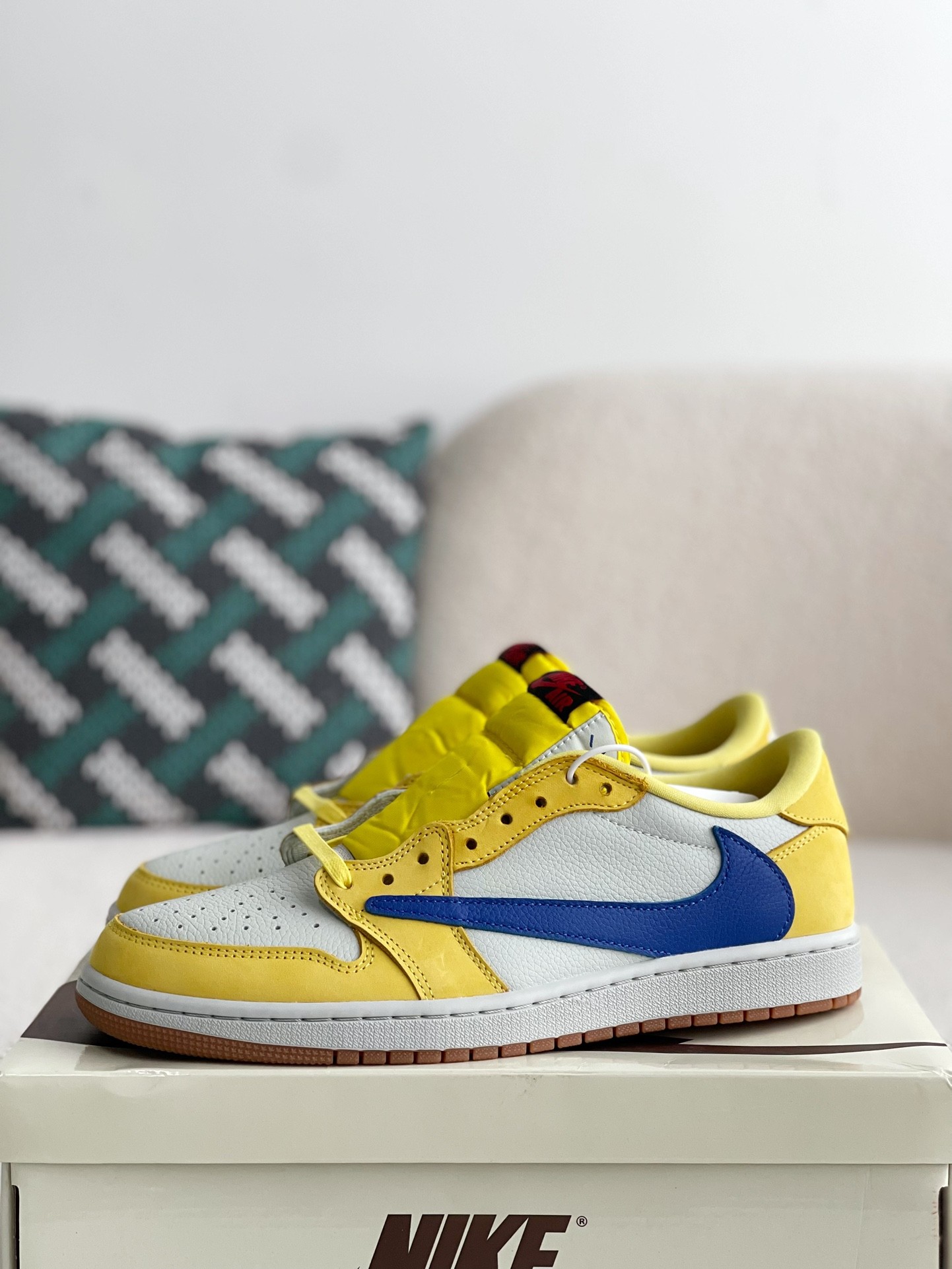 Travis Scott x jJordan Air jordan 1 Low Golf 6.0 Sneakers