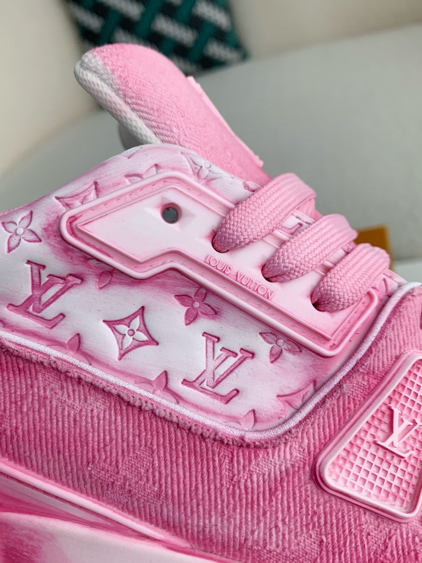 [#3317」 LOUIS VUITTON TRAINER SNEAKERS