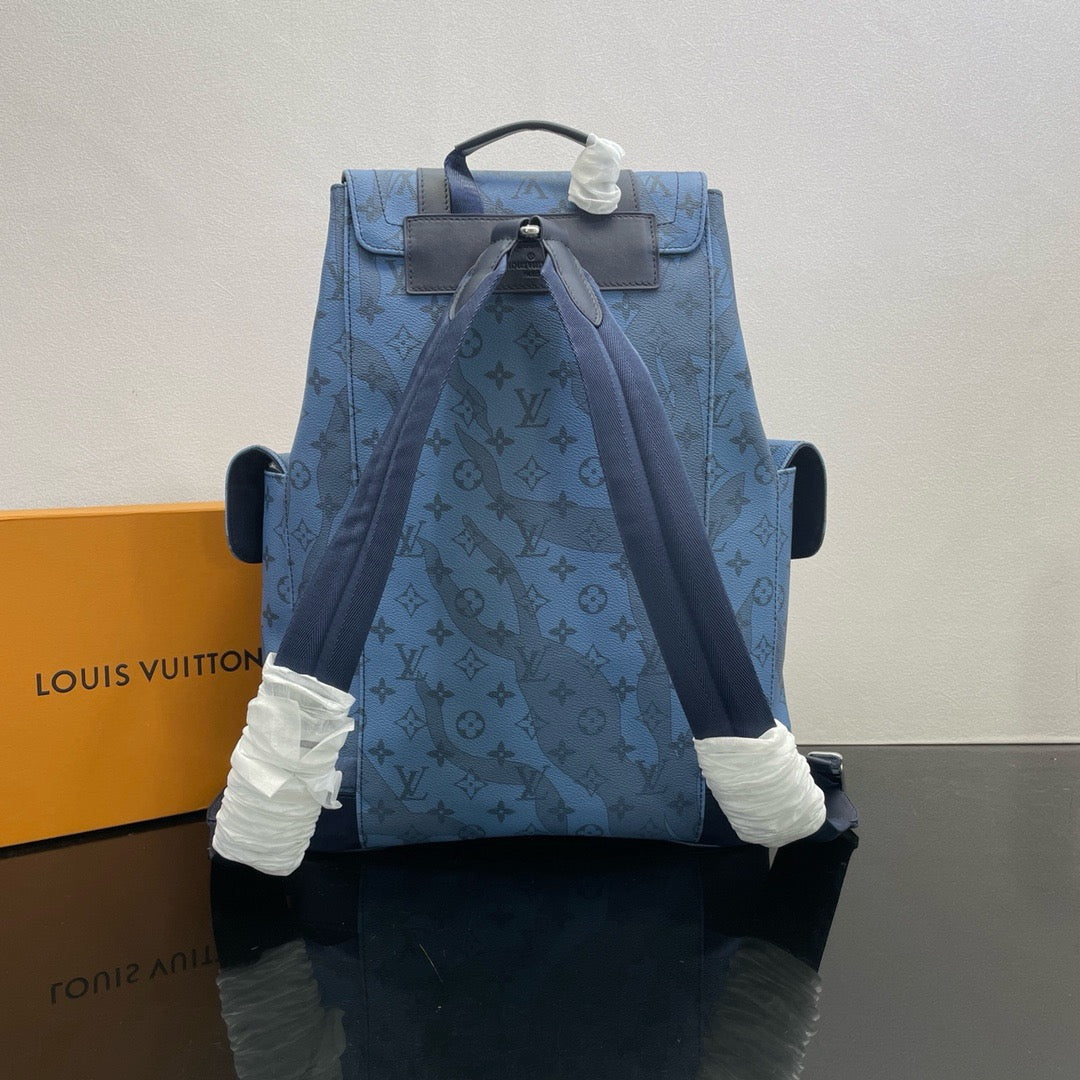 LOUIS VUITTON CHRISTOPHER MM Backpack/Top Quality M22636