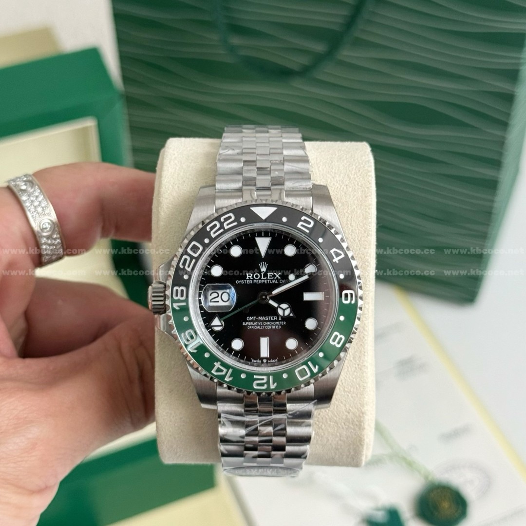 【#5876】Rolex Prime Greenwich SpriteRing Men's wristwatches 40mm