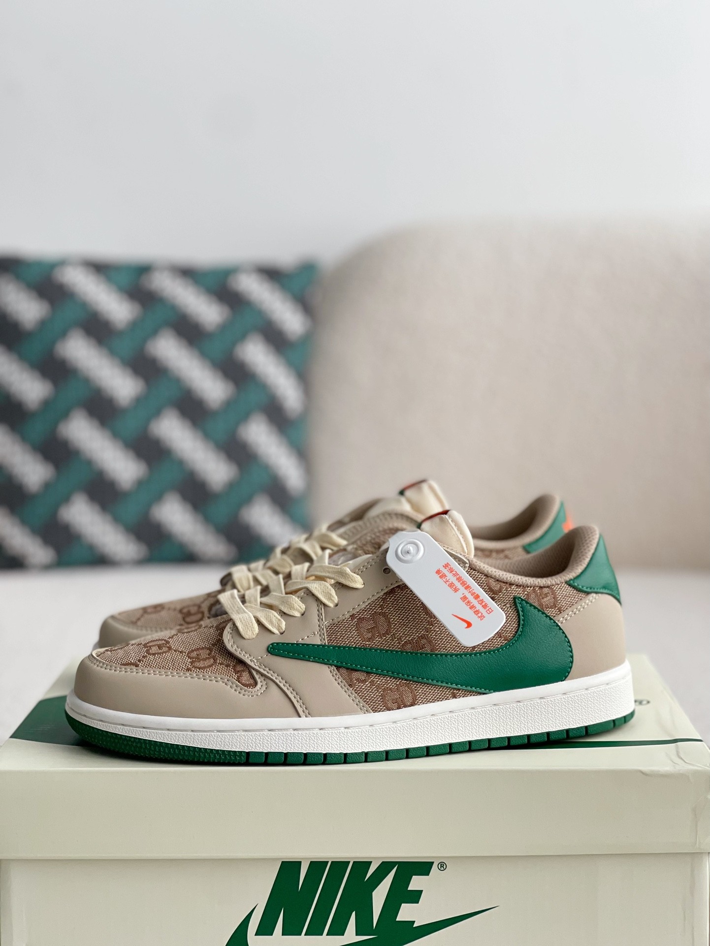 【#2886】 Gucci x Nike Dunk Low Sneakers