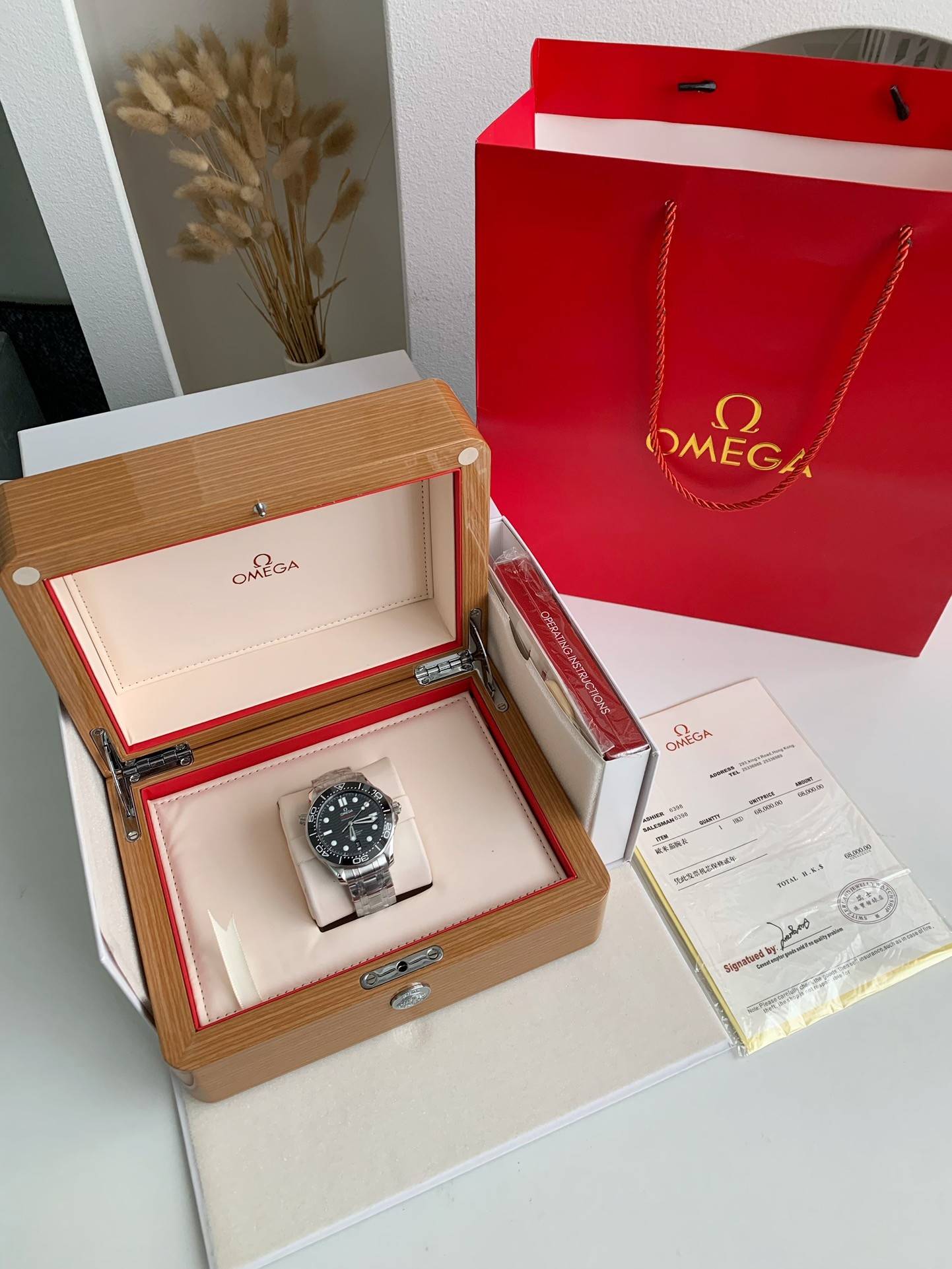 【#3655】Omega Seahorse Series 300-meter dive wristwatch,43.5mm