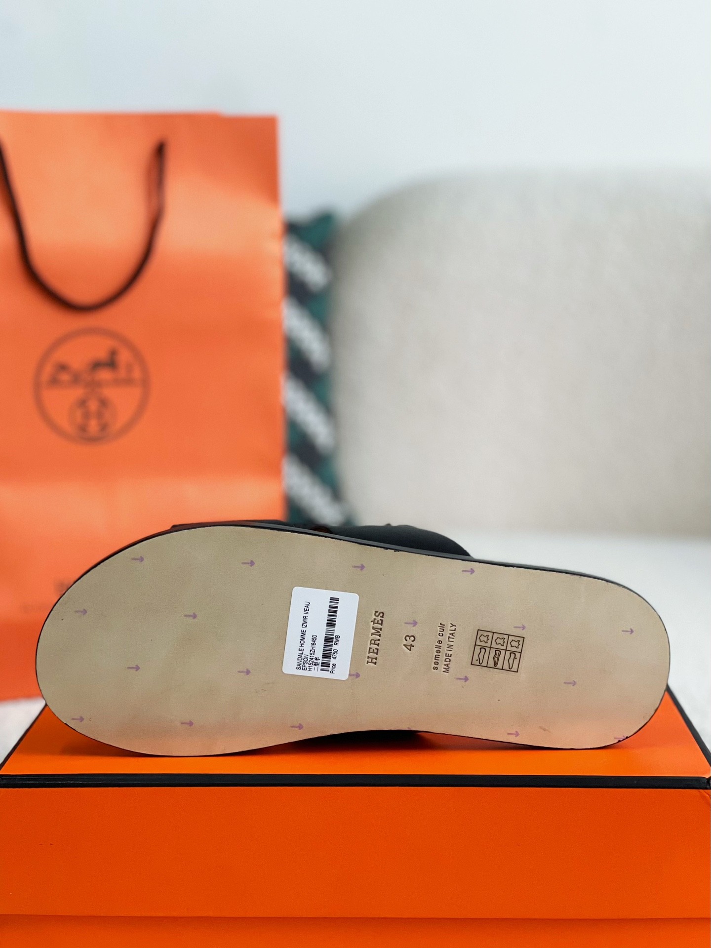 【#2917】 Hermes zmir sandal