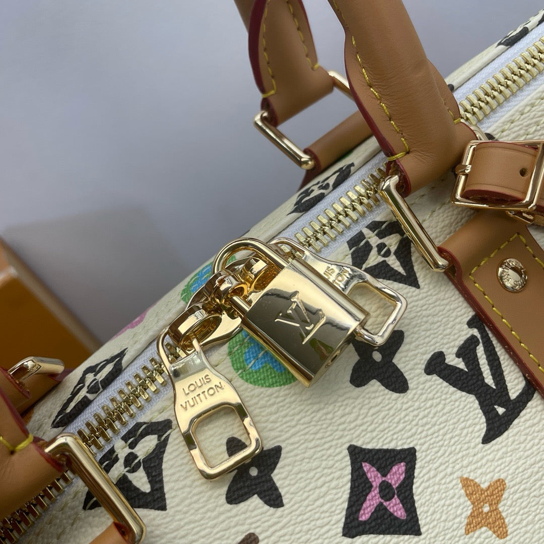 LOUIS VUITTON LV X Tyler The Creator keepall 45 Travel bag/top quality M25233