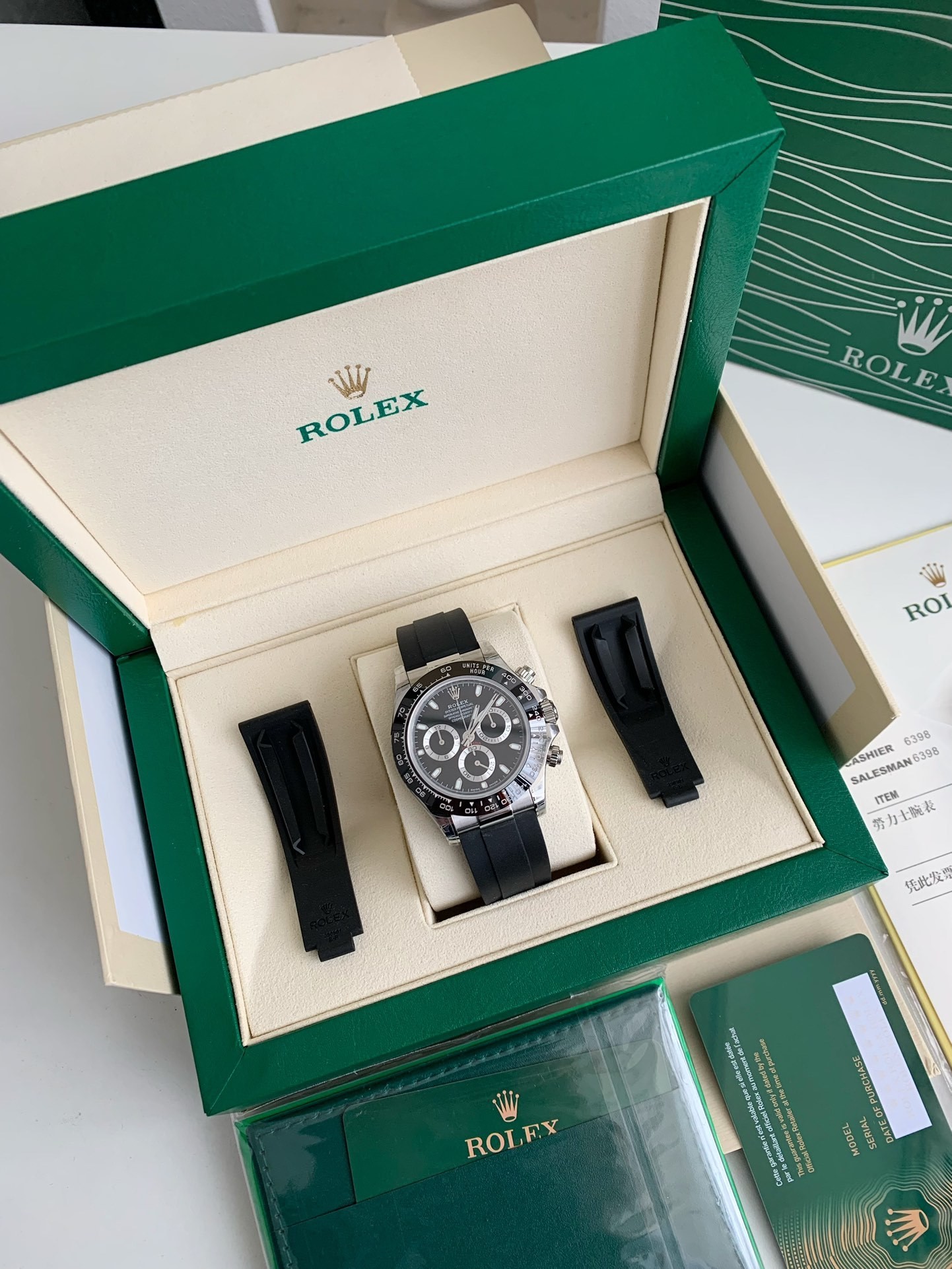 【#2182】ROLEX DAYTONA 904L SeriesMen's Watch