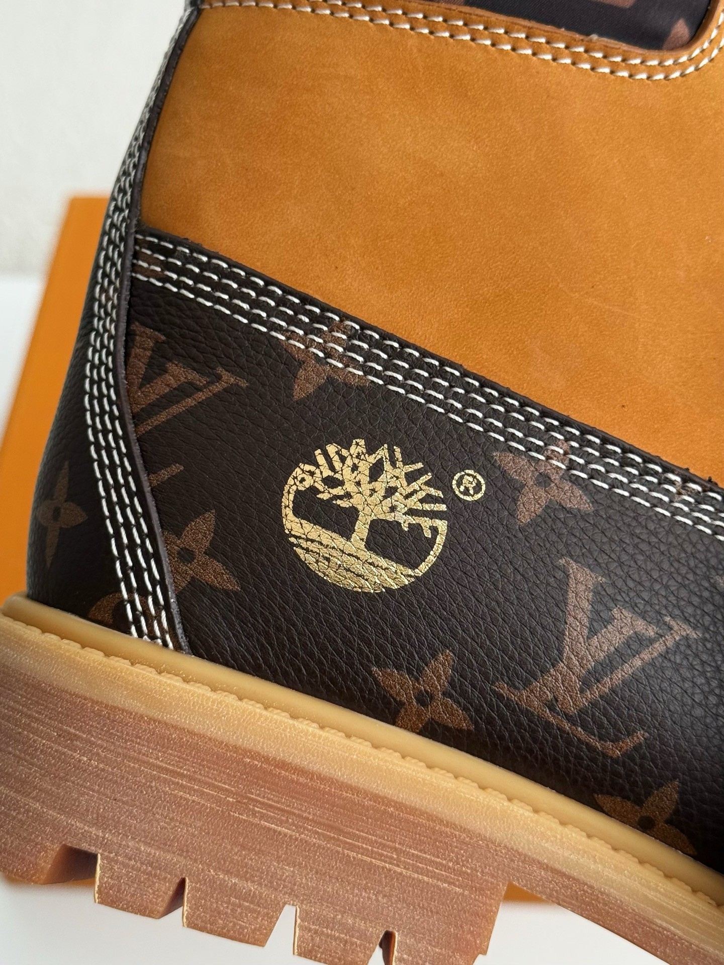 [#3804」 Louis Vuitton xTimberland boots/Martin boots/boots