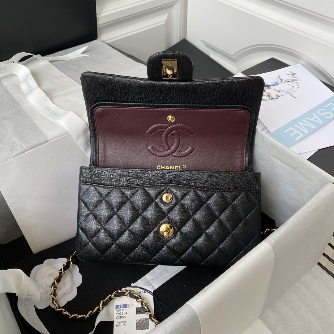 Chanel Classic Flap Bag A01113, Top Quality, Medium