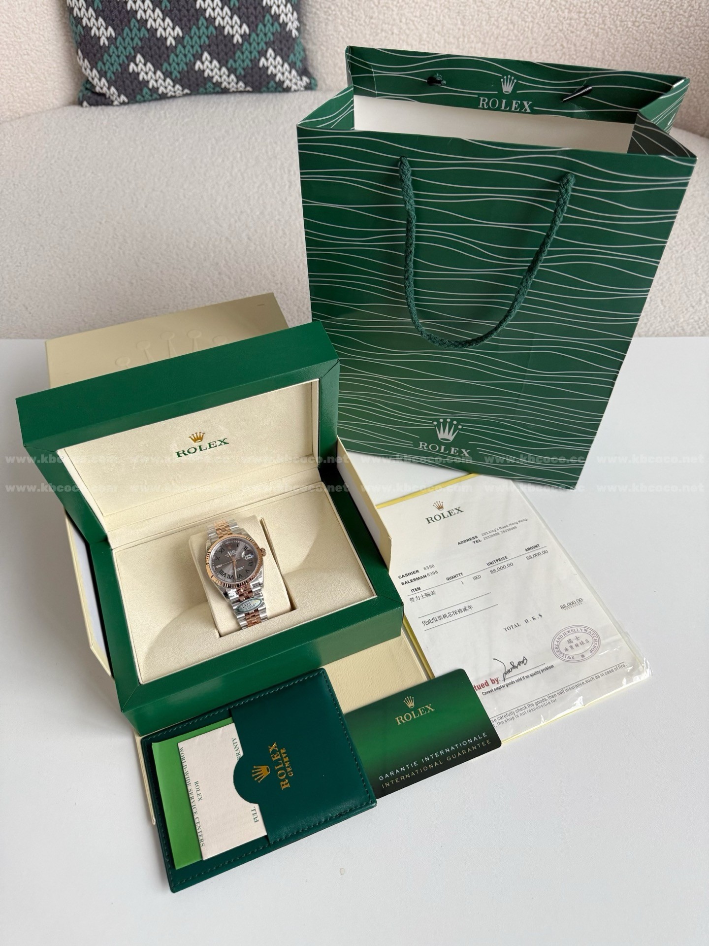 【#5879】Rolex Logarithmic Series Watch 36mm