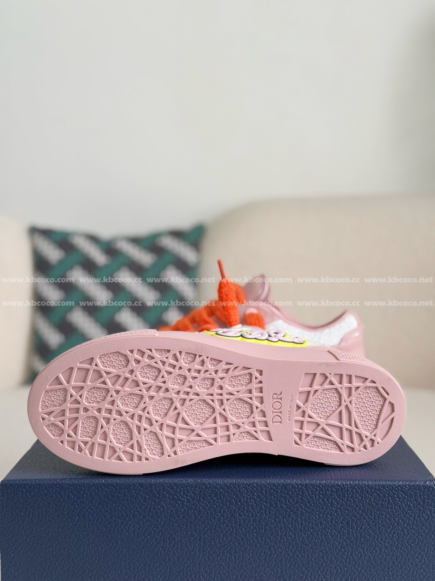 【#4563】 Dior B33 Leather Sneakers