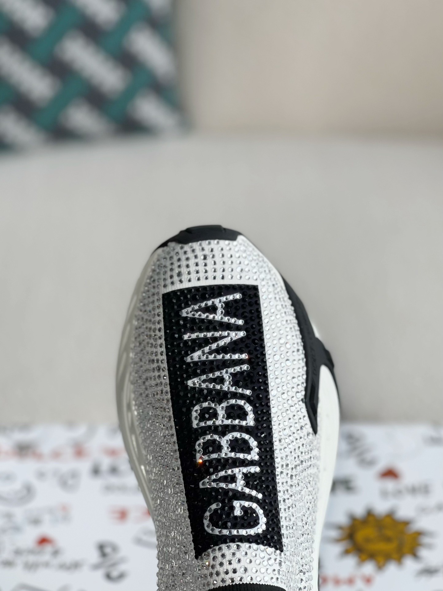 【#2670】Dolce&Gabbana Hot Drill Sneakers