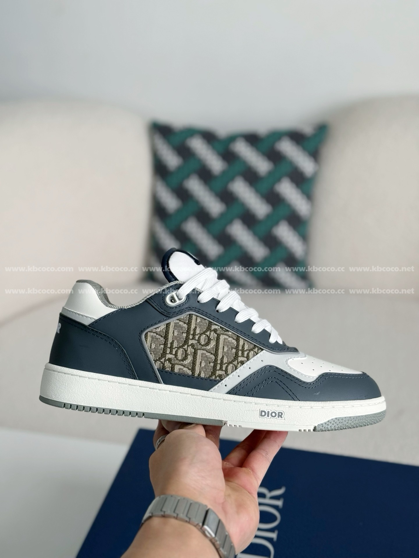 【#5163】 DIOR B27 UPTOWN LEATHERSHOES