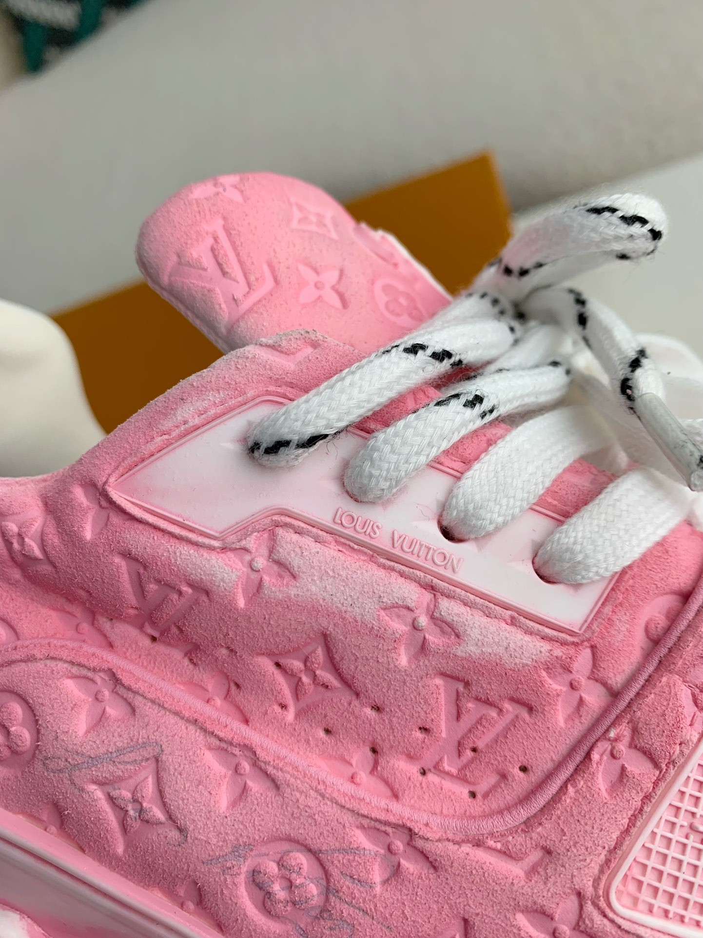 [#3565」 LOUIS VUITTON TRAINER SNEAKERS