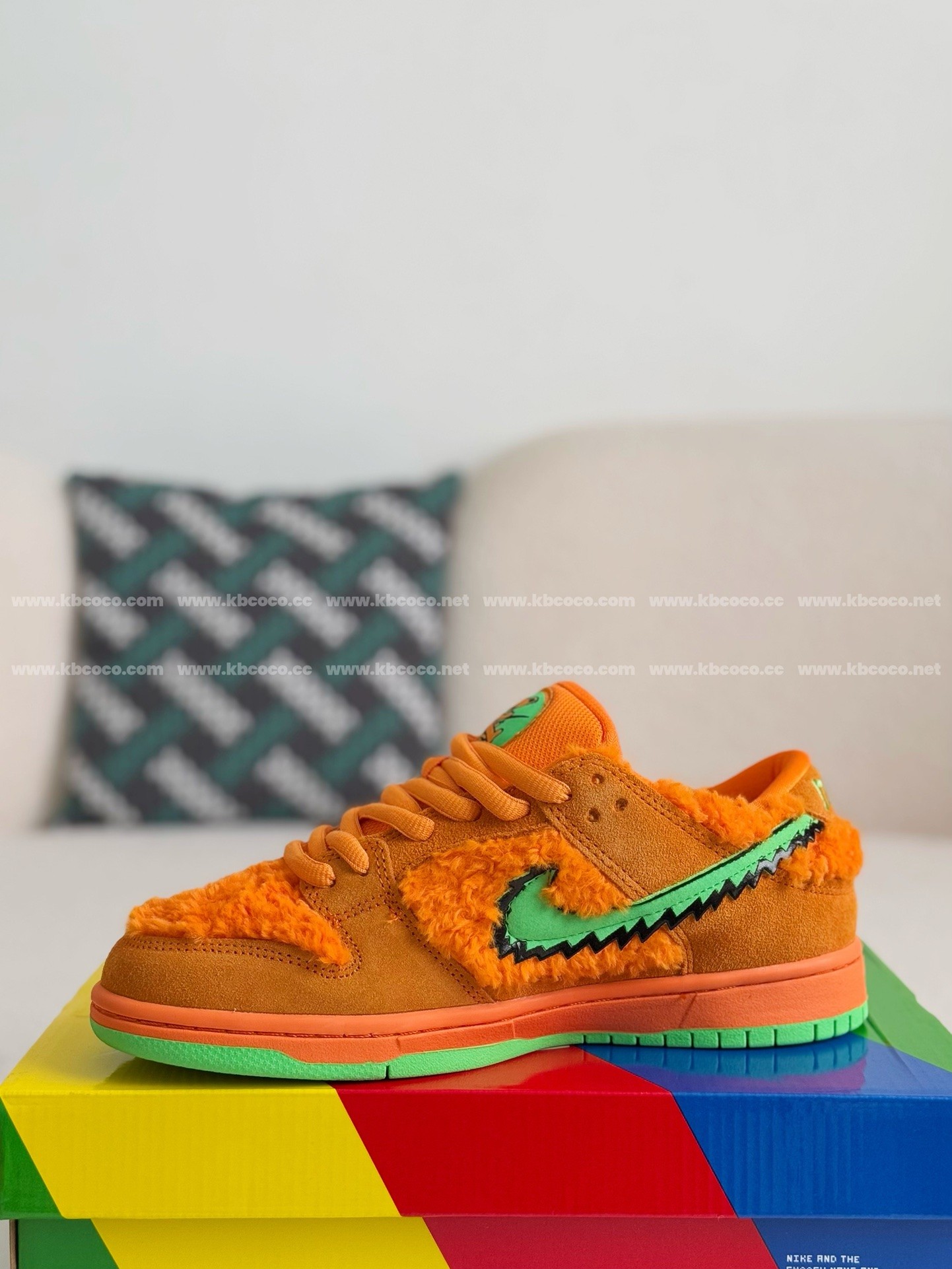 【#3991】 Grateful Dead x Nike Dunk SB Leather Panel Shoes