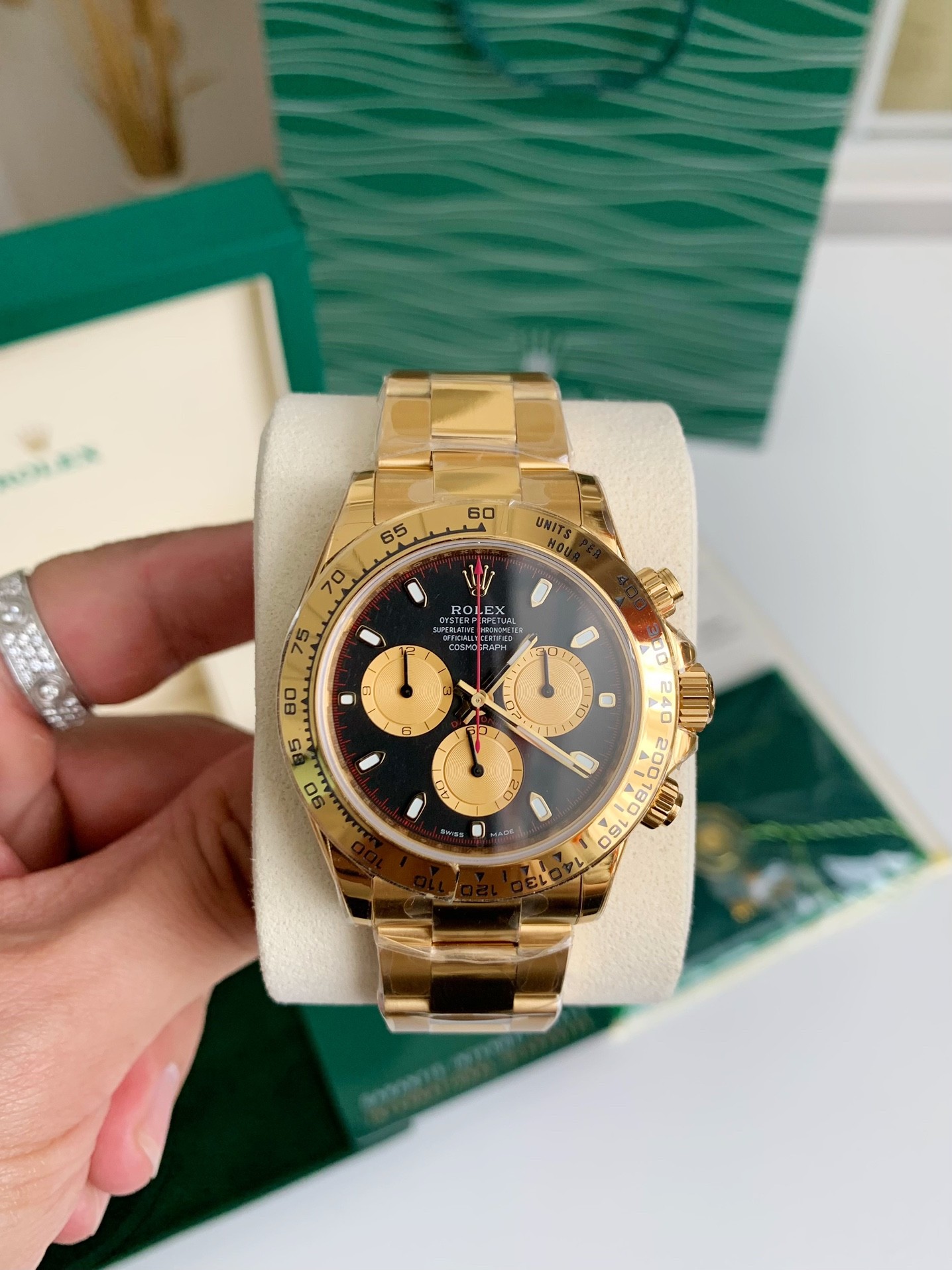 【#2169】Rolex Cosmograph DaytonaAll Gold Series Men's Watch