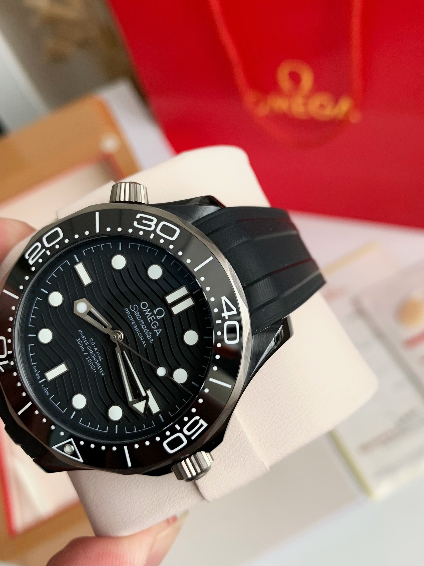 【#3640】Omega Seahorse Series 300-meter dive wristwatch,43.5mm