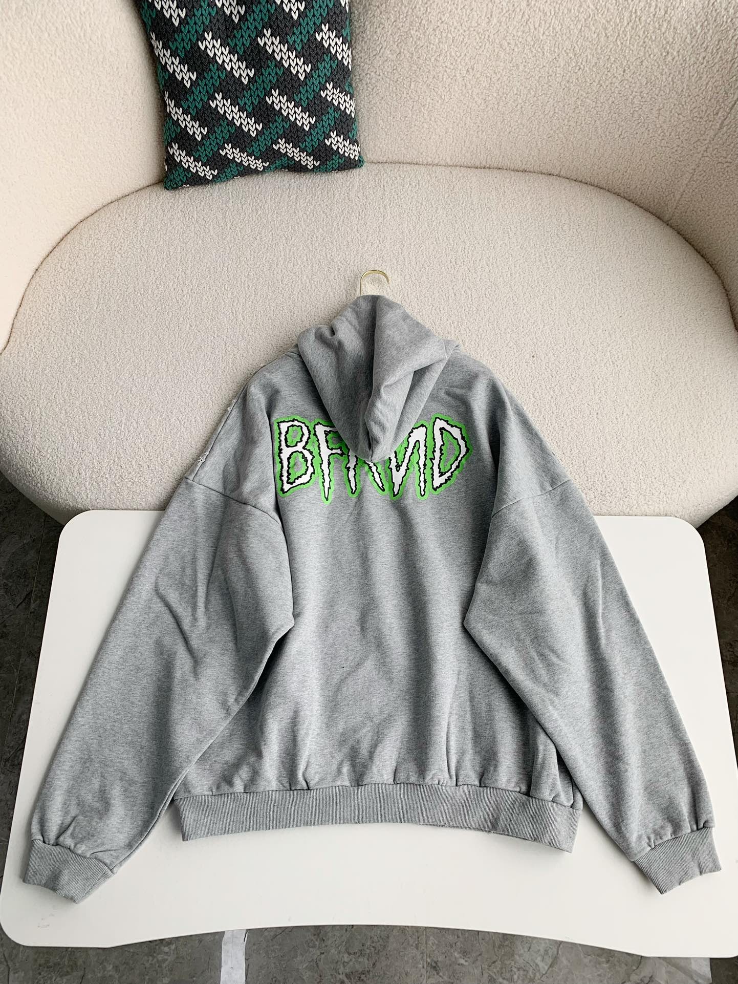 Balenciaga sports hooded sweatshirt