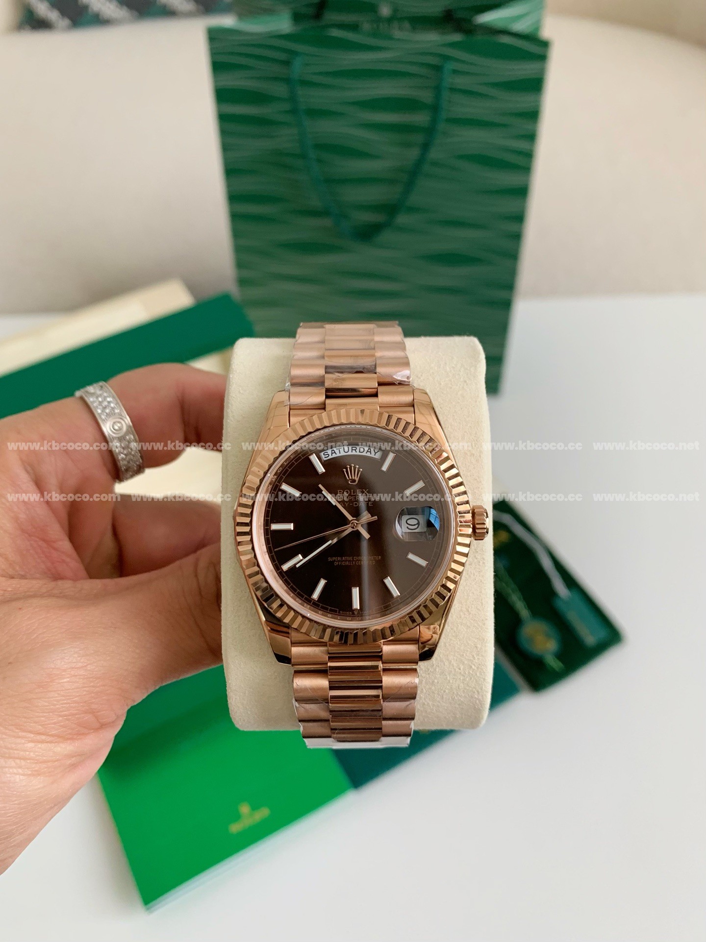 【#3976】Rolex Day-Date Series, 2023Model Watch 40mm