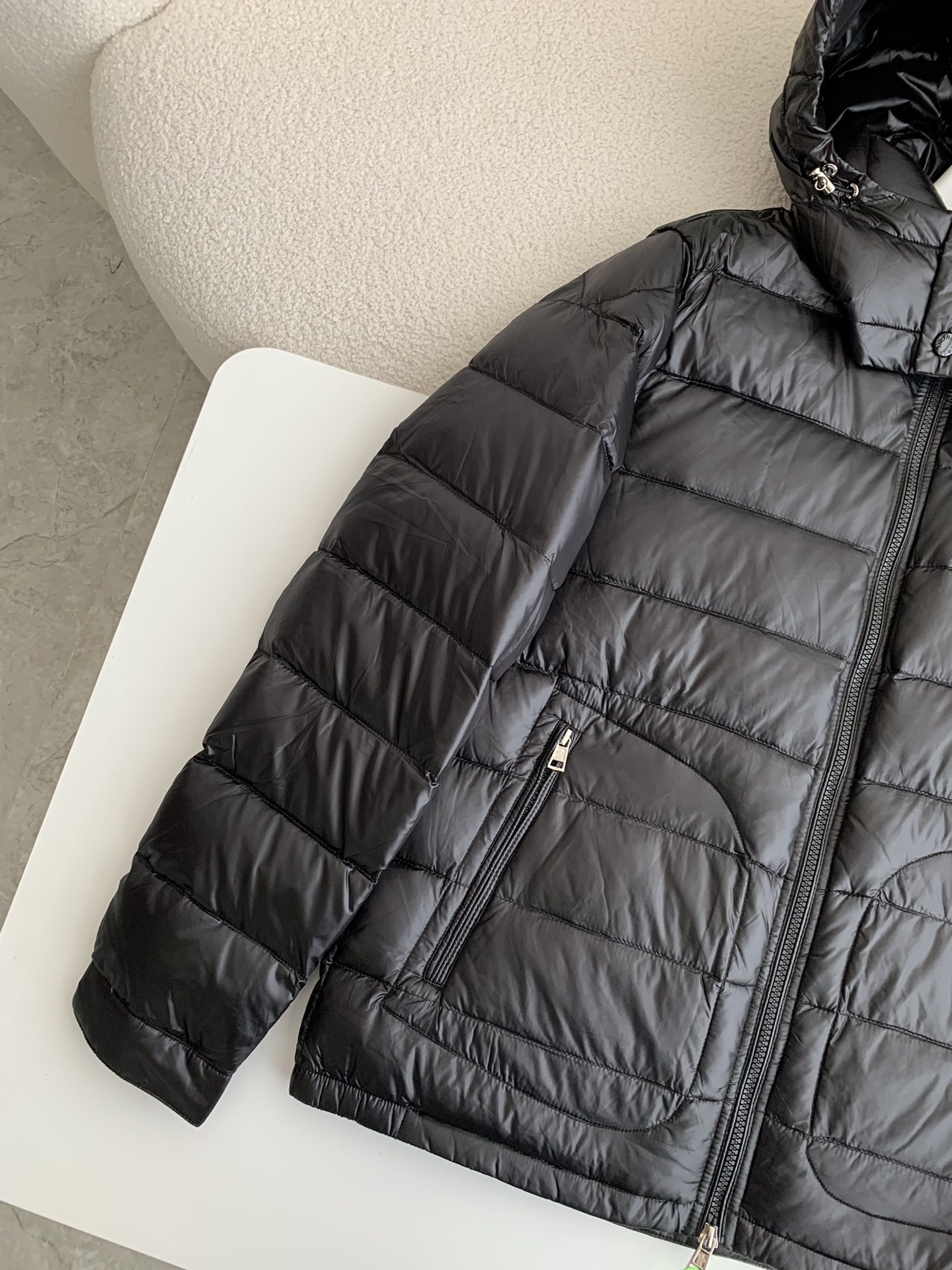 【#3671】Moncler Short men's down jacket