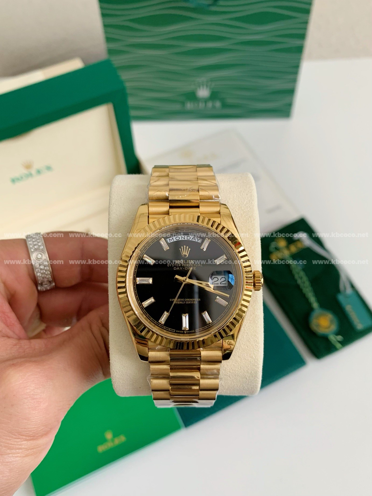 【#3054】Rolex Week calendar seriesMen's wristwatches 41mm