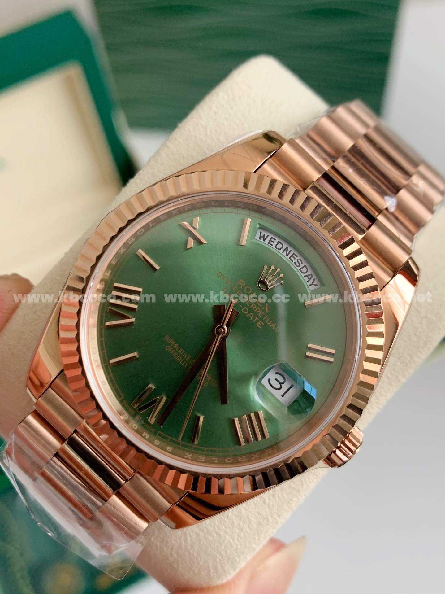 【#3942】Rolex Week calendar series wristwatch 41mm