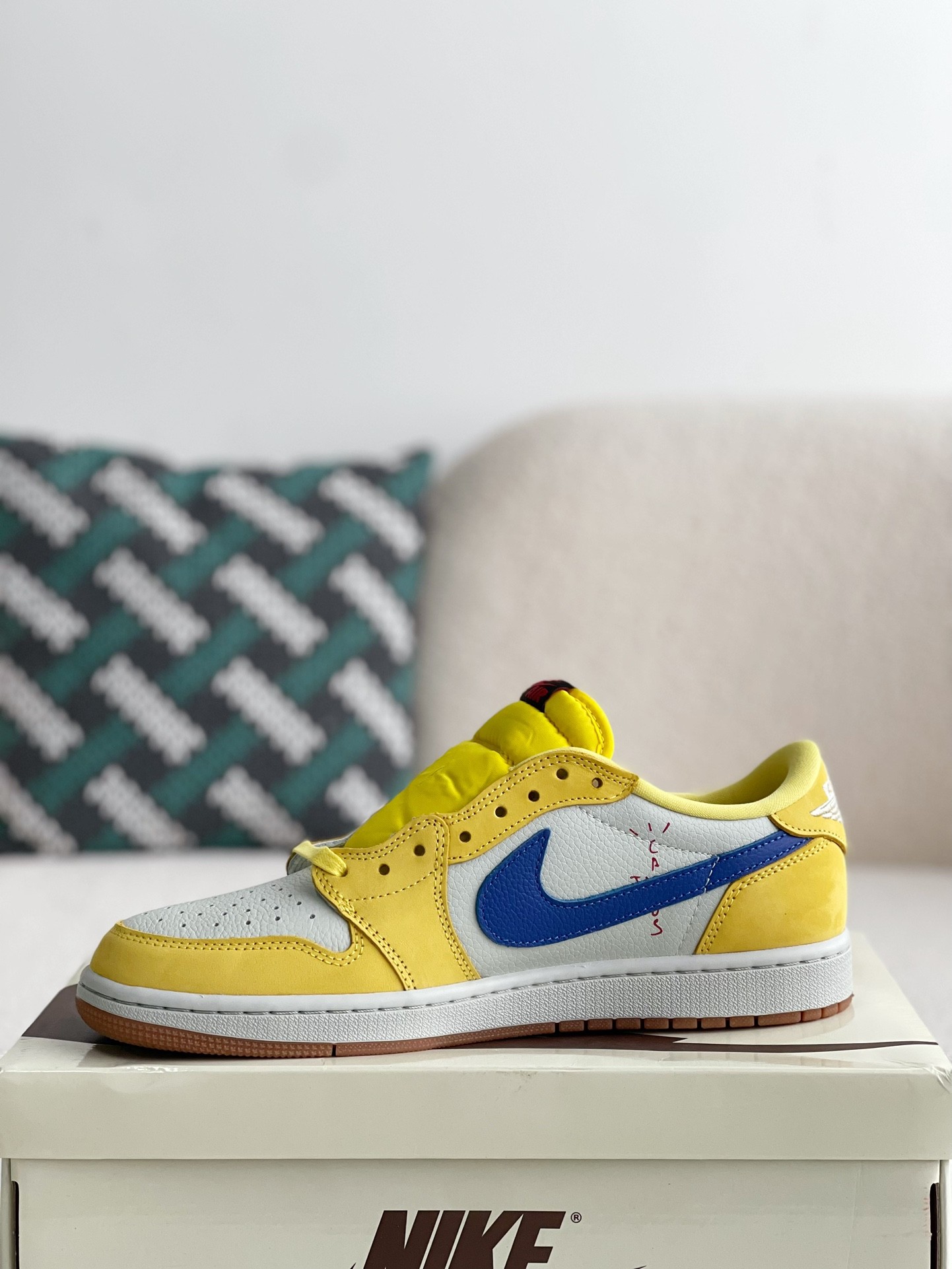 Travis Scott x jJordan Air jordan 1 Low Golf 6.0 Sneakers