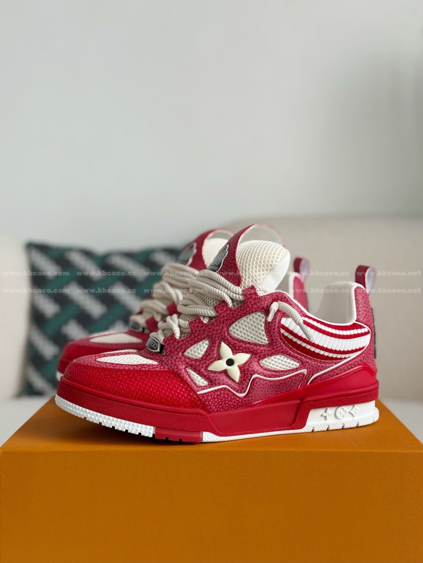 【#5857】Louis Vuitton Skate Sneakers