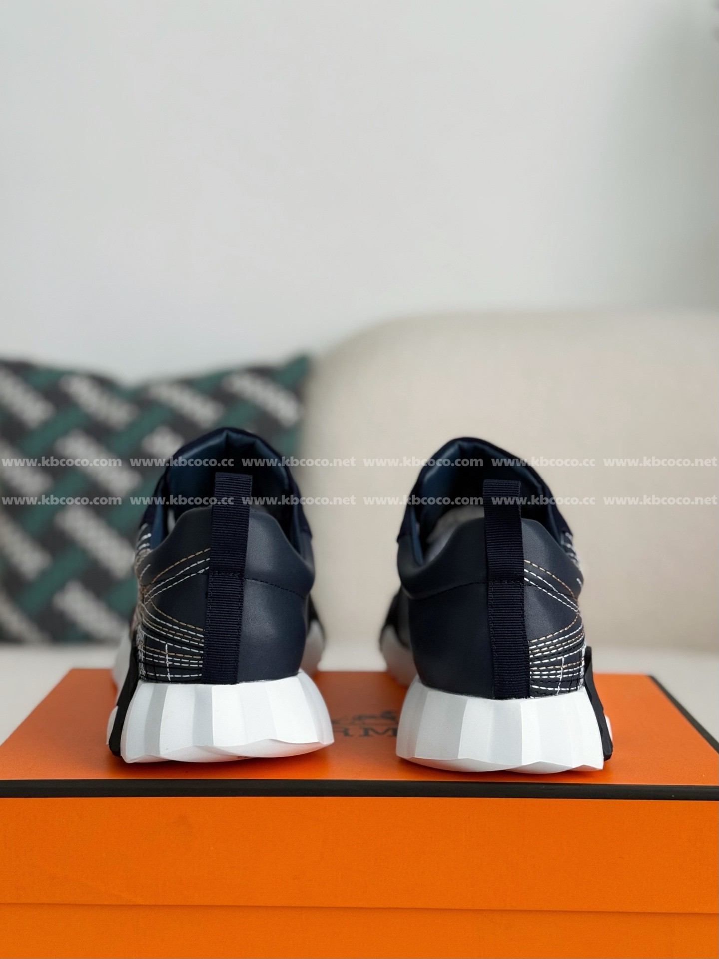 【#5423】Hermès Department Sneakers