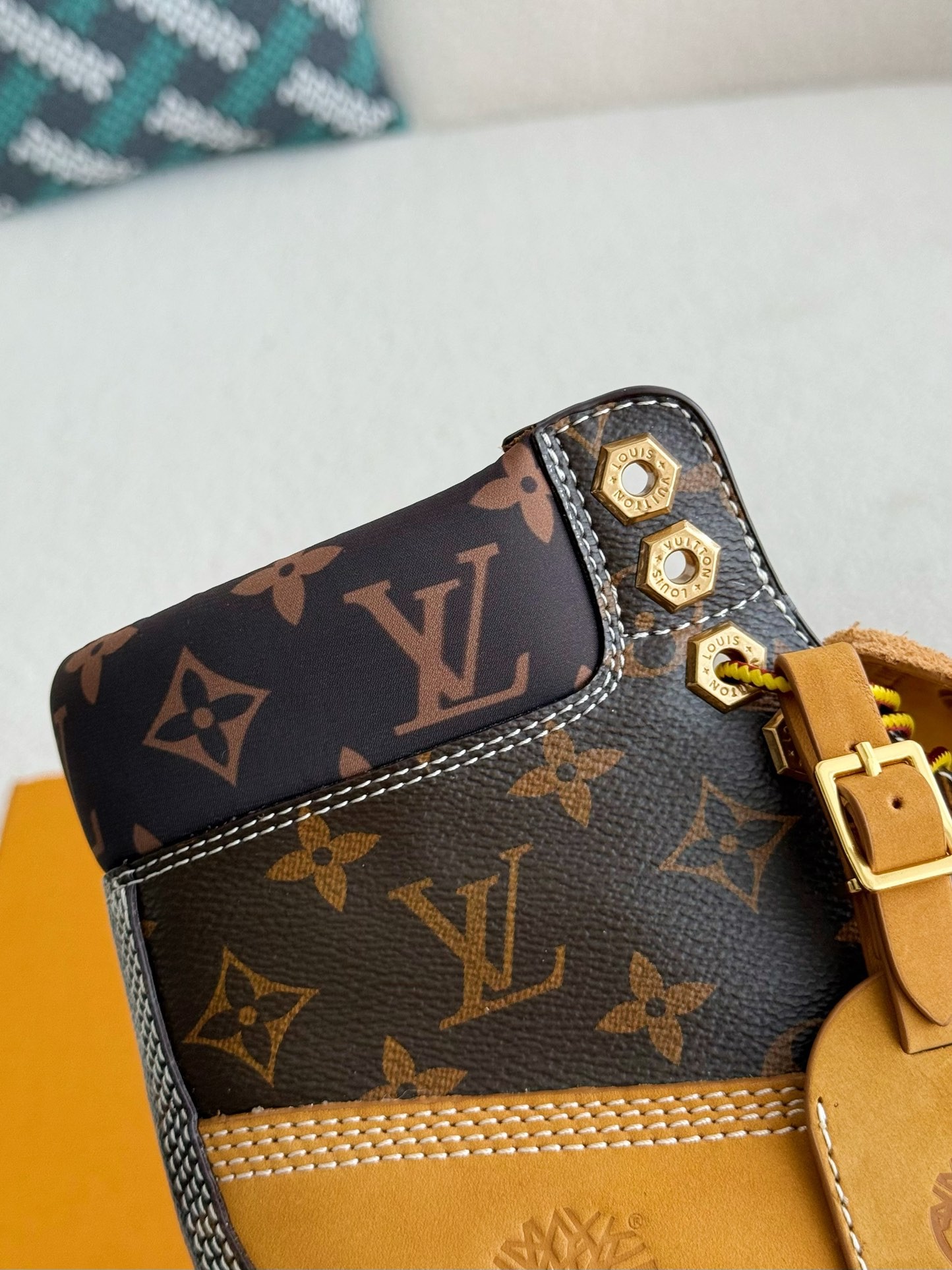 [#3837」 Louis Vuitton xTimberland boots/Martin boots/boots