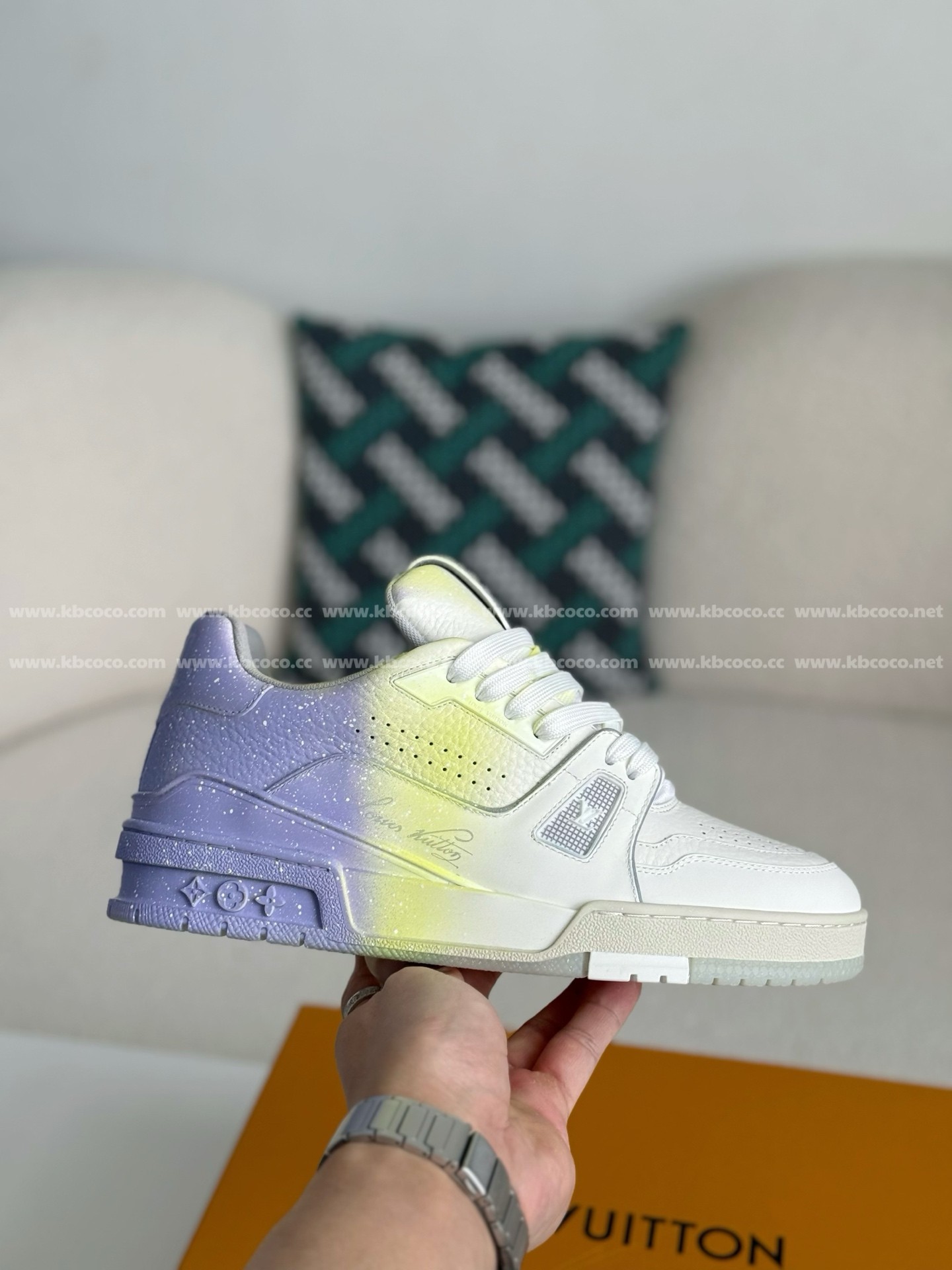 【#5196】 LOUIS VUITTON TRAINER SNEAKERS