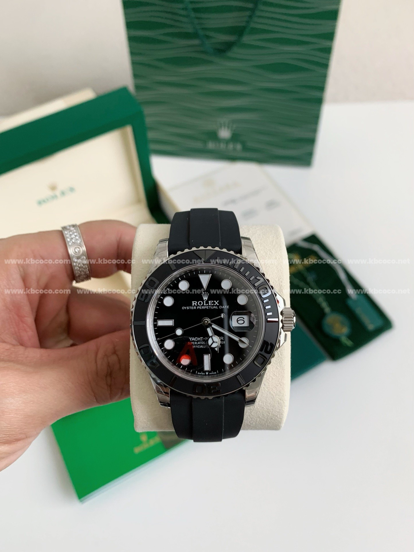 【#3583】Rolex Yachting Celebrity Men's Wristwatch Series, 42mm
